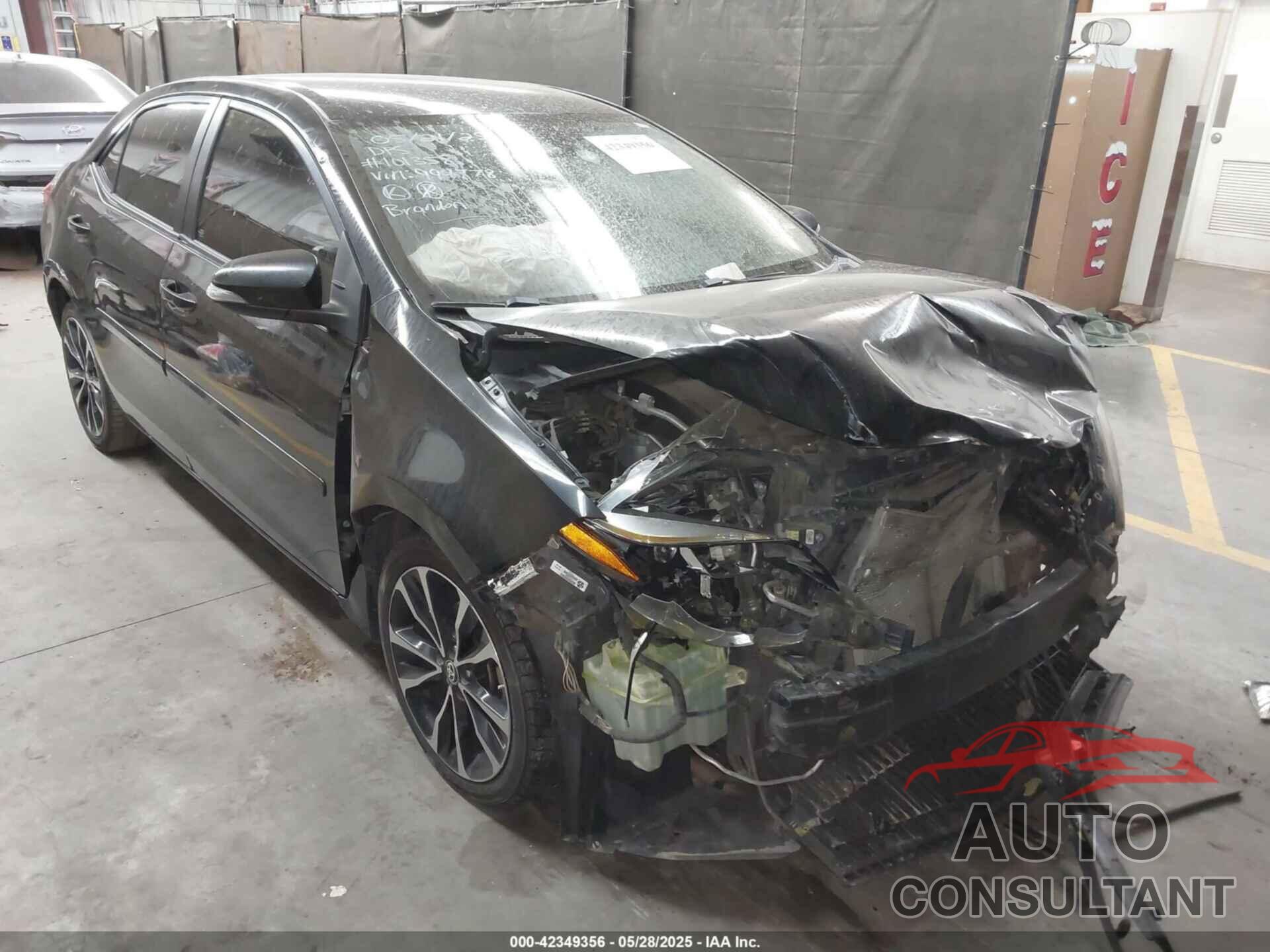 TOYOTA COROLLA 2018 - 2T1BURHE1JC994778