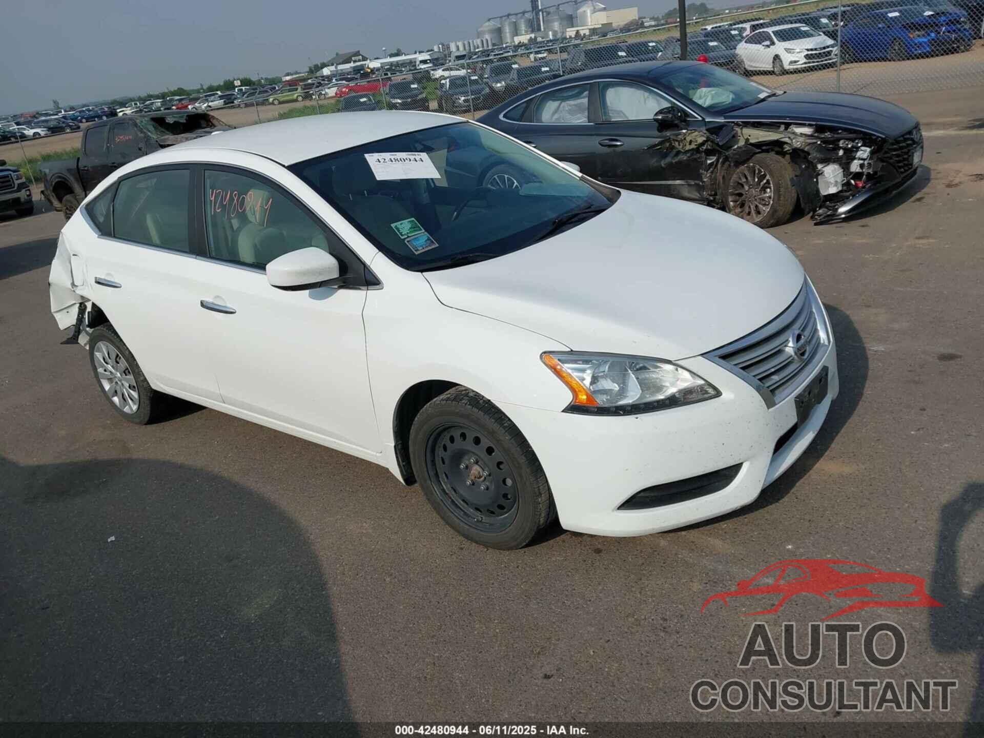 NISSAN SENTRA 2015 - 3N1AB7AP1FY237603