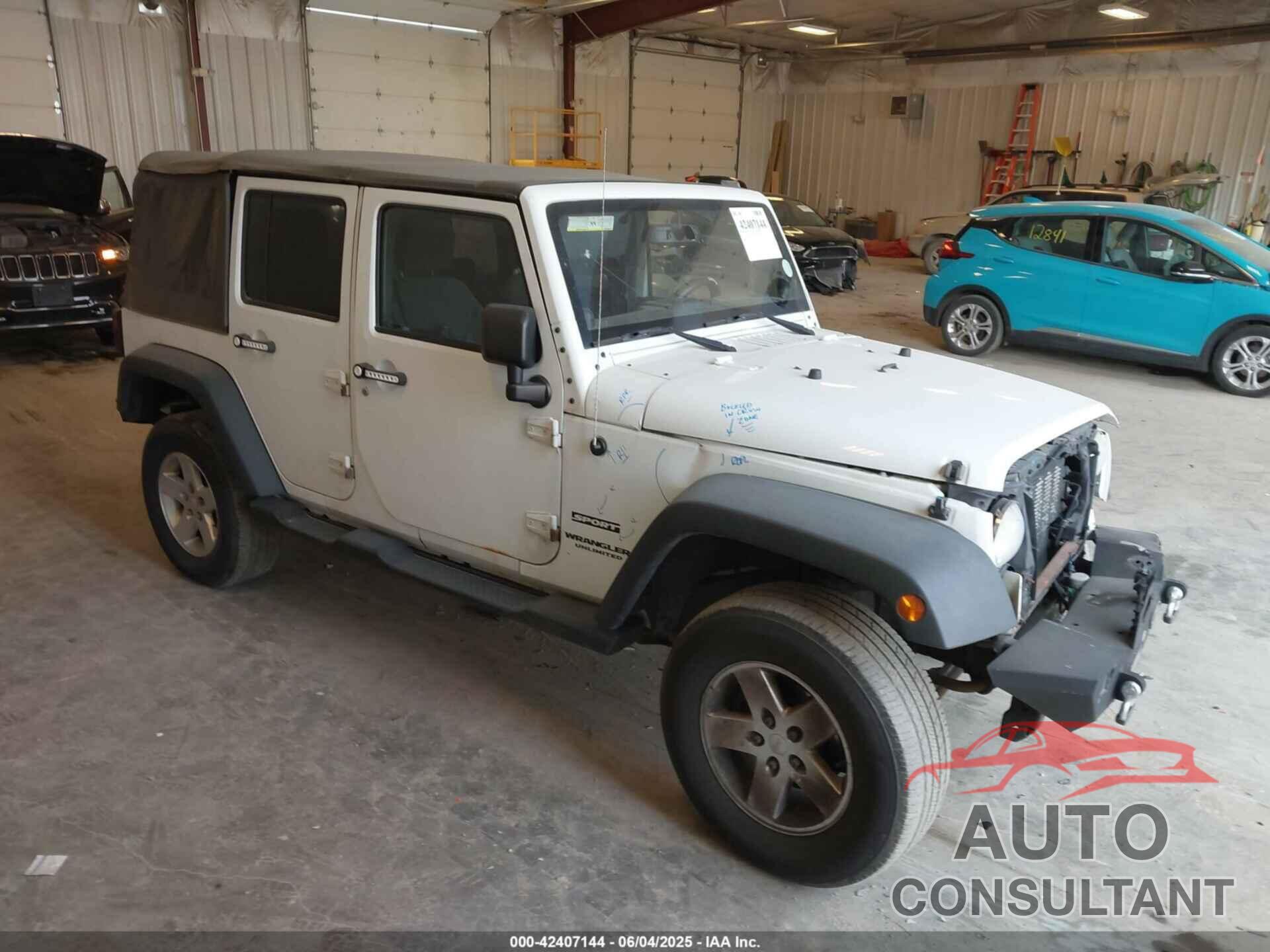 JEEP WRANGLER UNLIMITED 2014 - 1C4BJWDG3EL251875