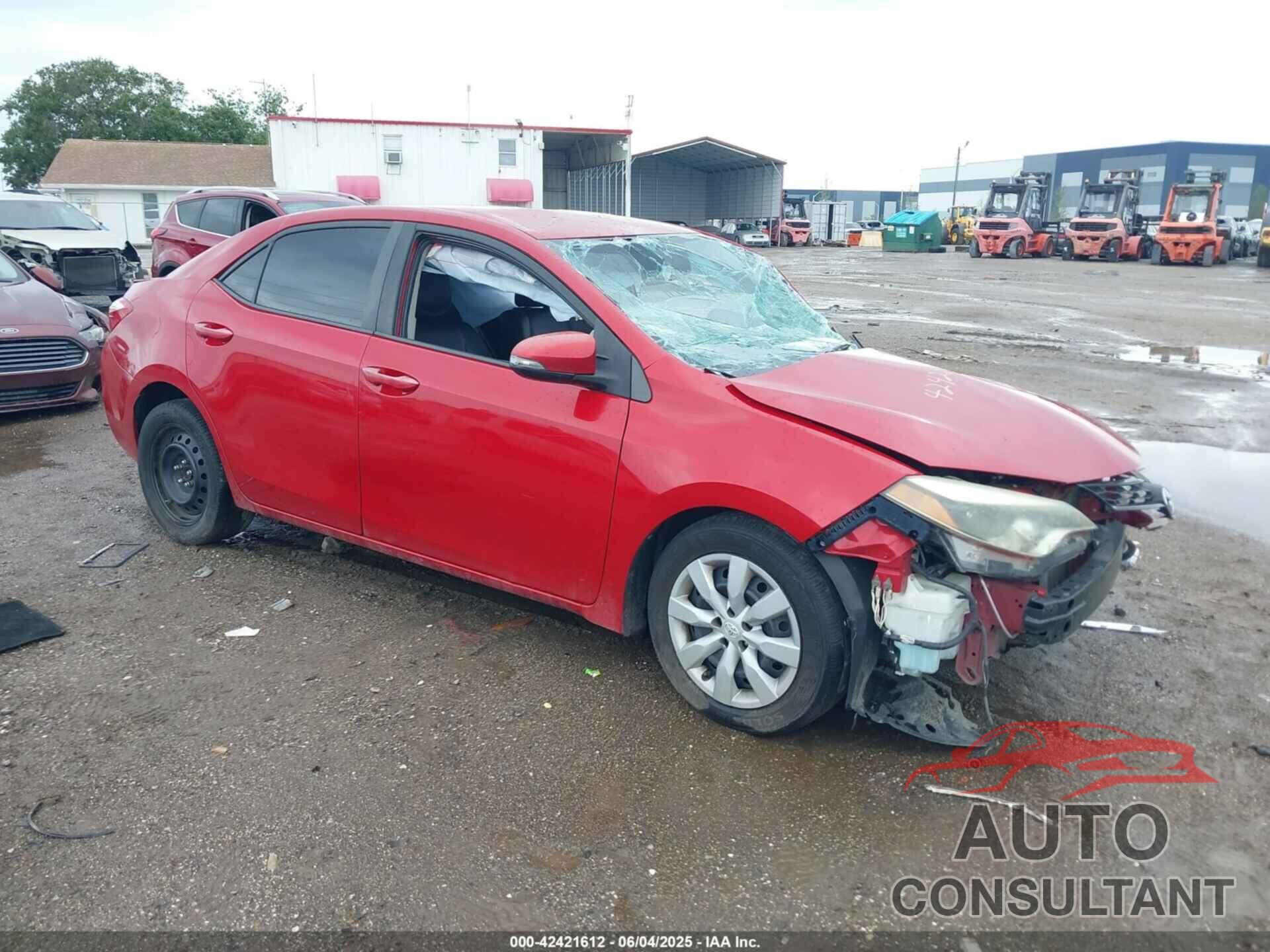 TOYOTA COROLLA 2015 - 2T1BURHE2FC351380