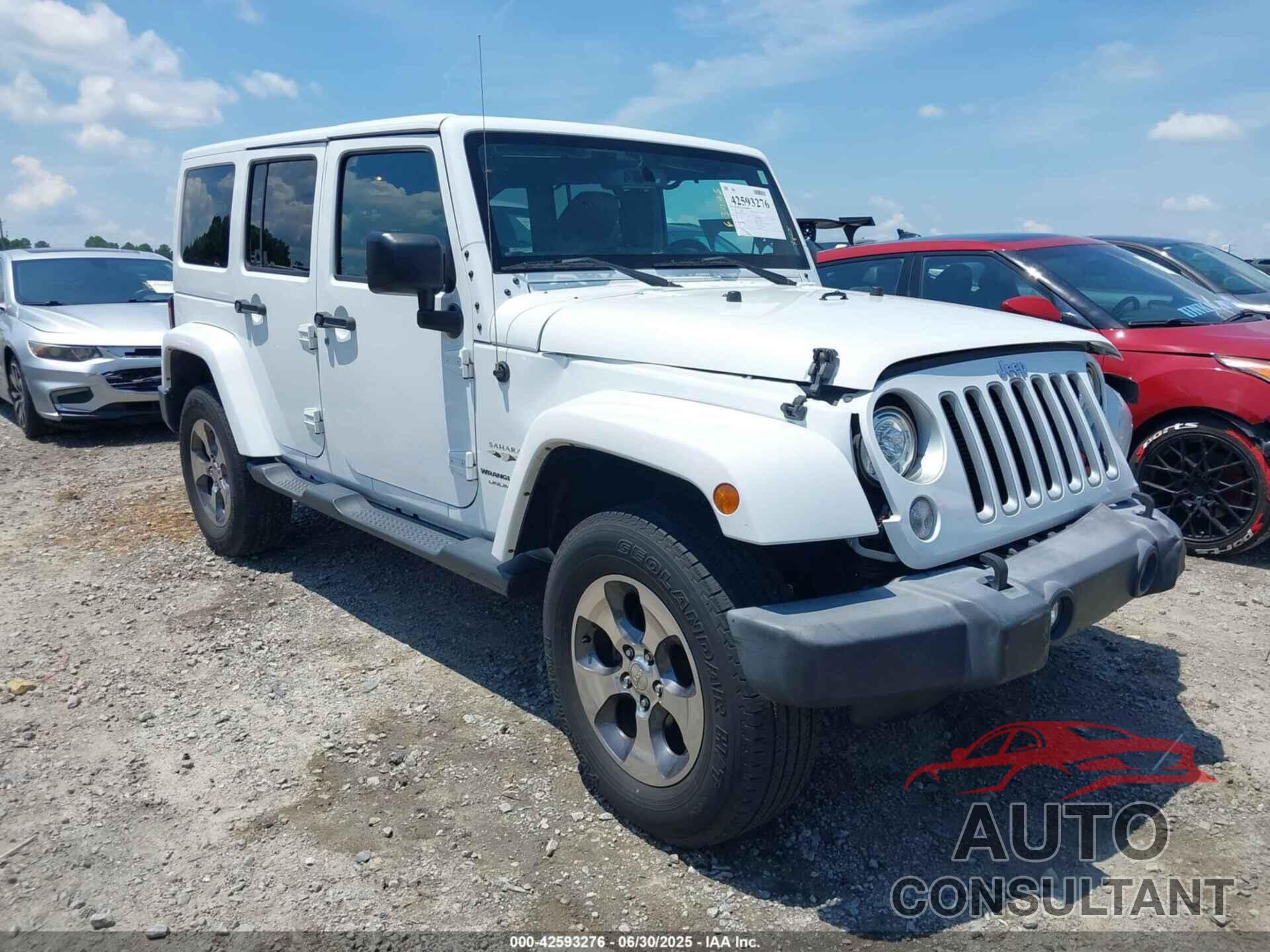 JEEP WRANGLER JK UNLIMITED 2018 - 1C4BJWEG3JL805263