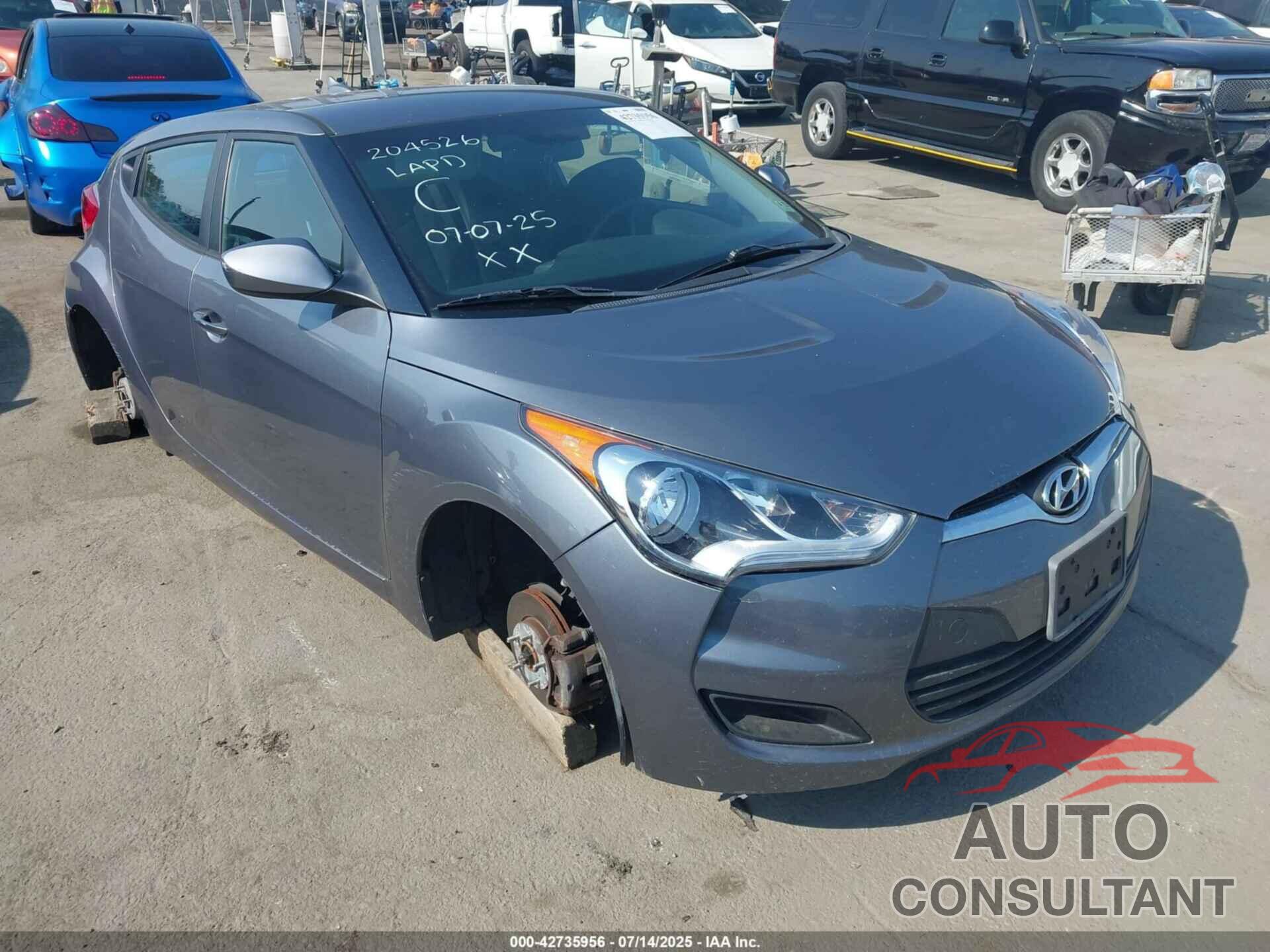 HYUNDAI VELOSTER 2016 - KMHTC6AD1GU266800