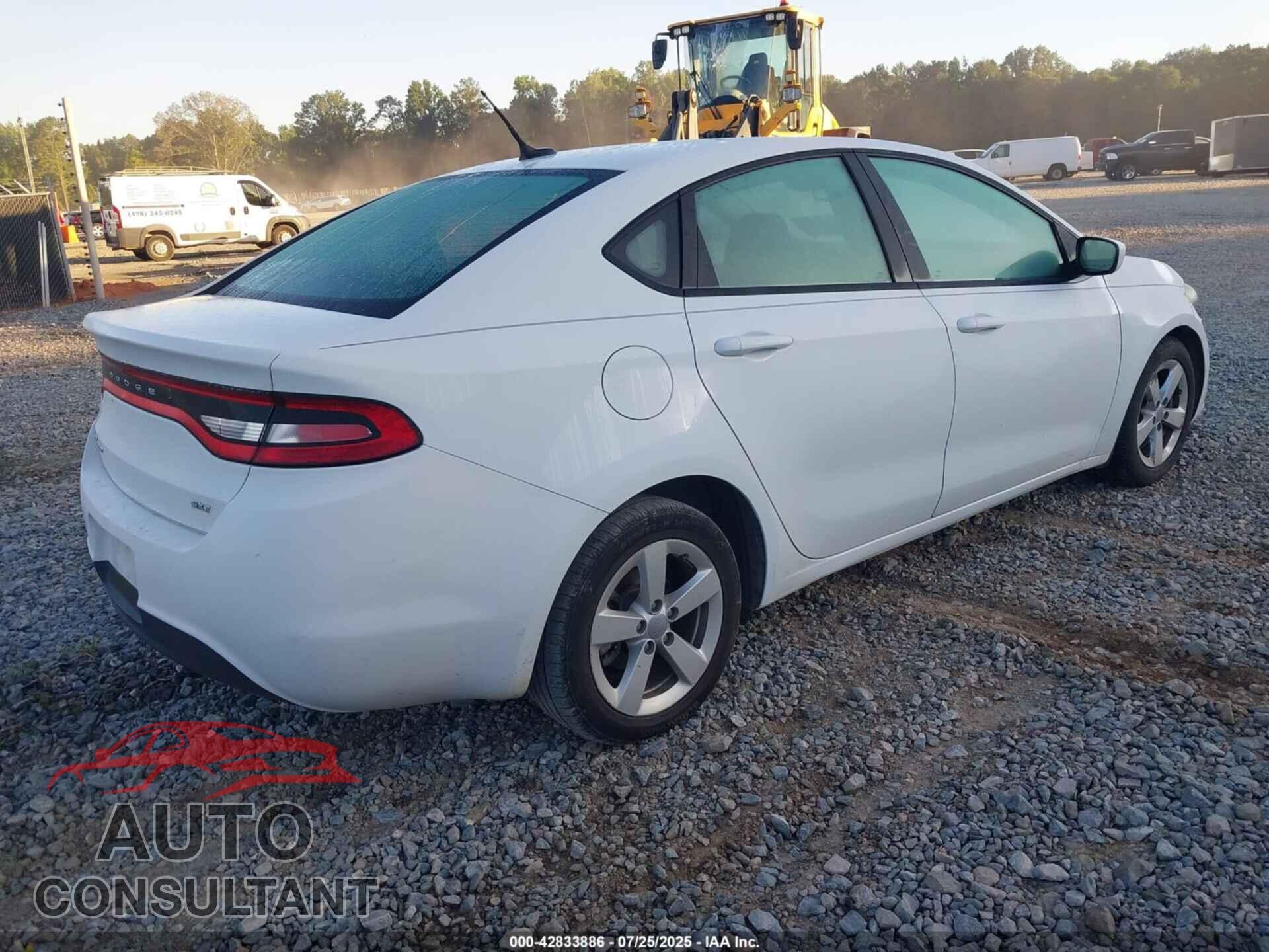 DODGE DART 2015 - 1C3CDFBBXFD404237