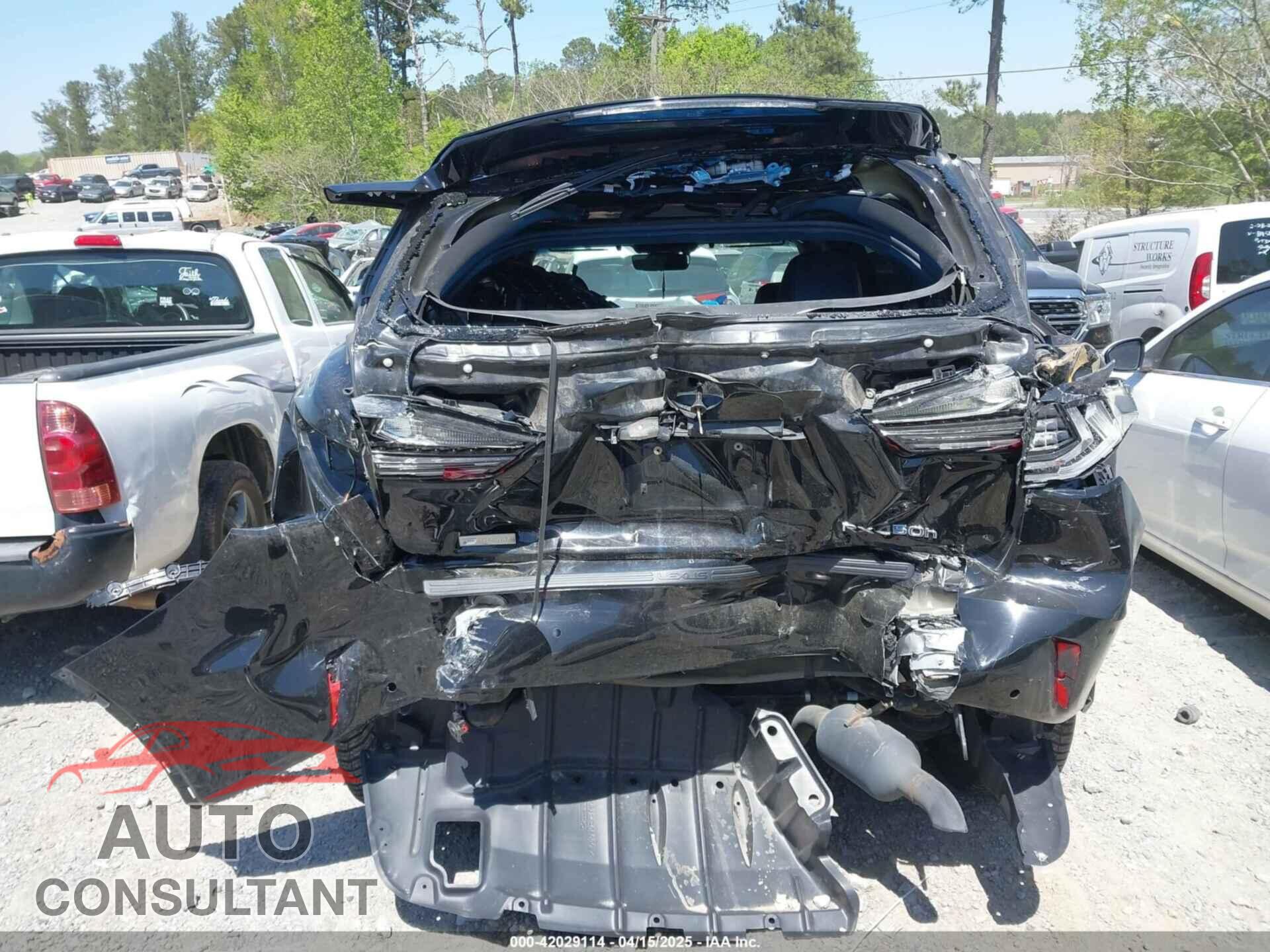 LEXUS RX 450H 2017 - 2T2BGMCA1HC018892