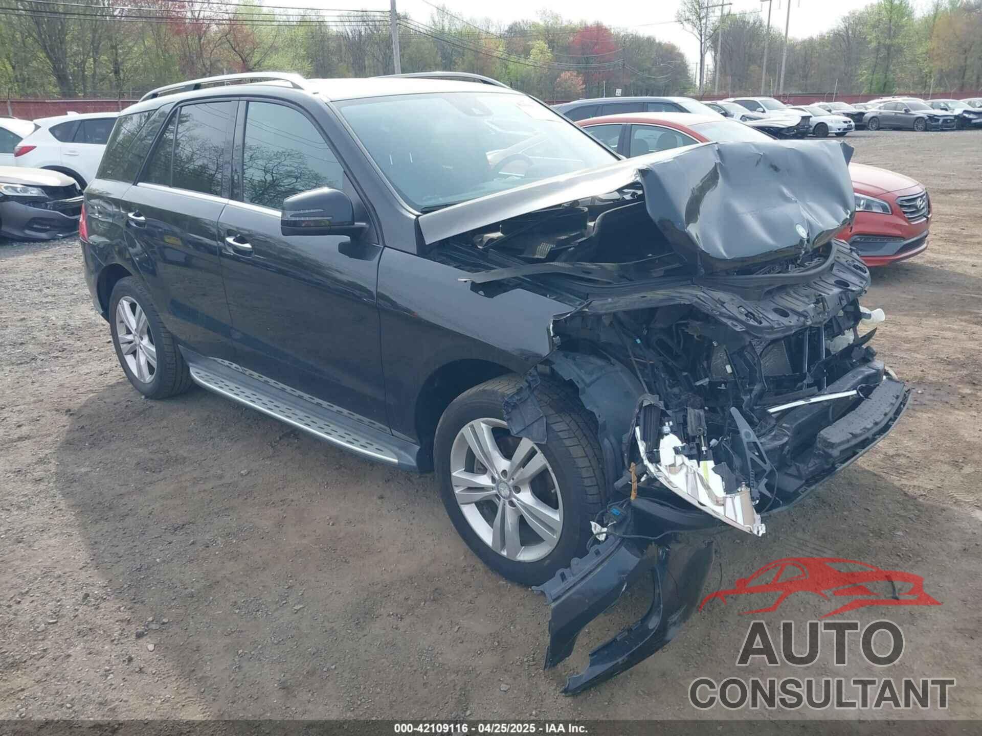 MERCEDES-BENZ ML 350 2015 - 4JGDA5HB0FA506525