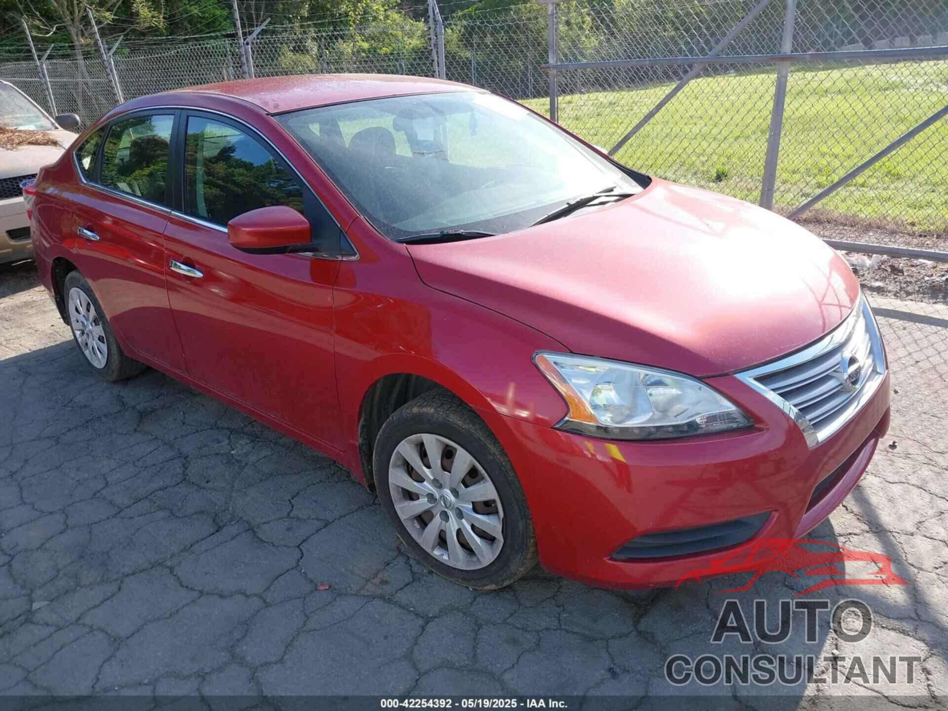 NISSAN SENTRA 2013 - 3N1AB7AP5DL770211