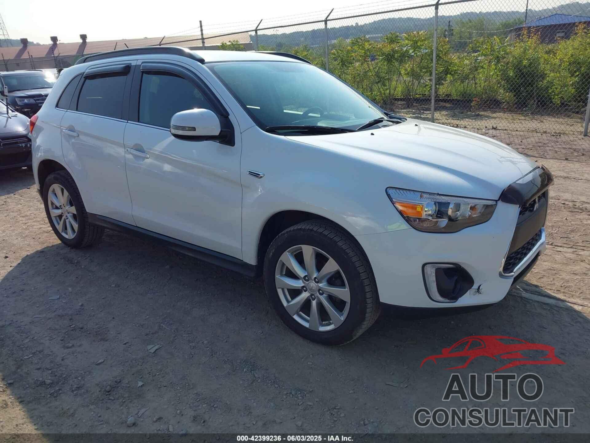 MITSUBISHI OUTLANDER SPORT 2015 - 4A4AR4AW0FE045352
