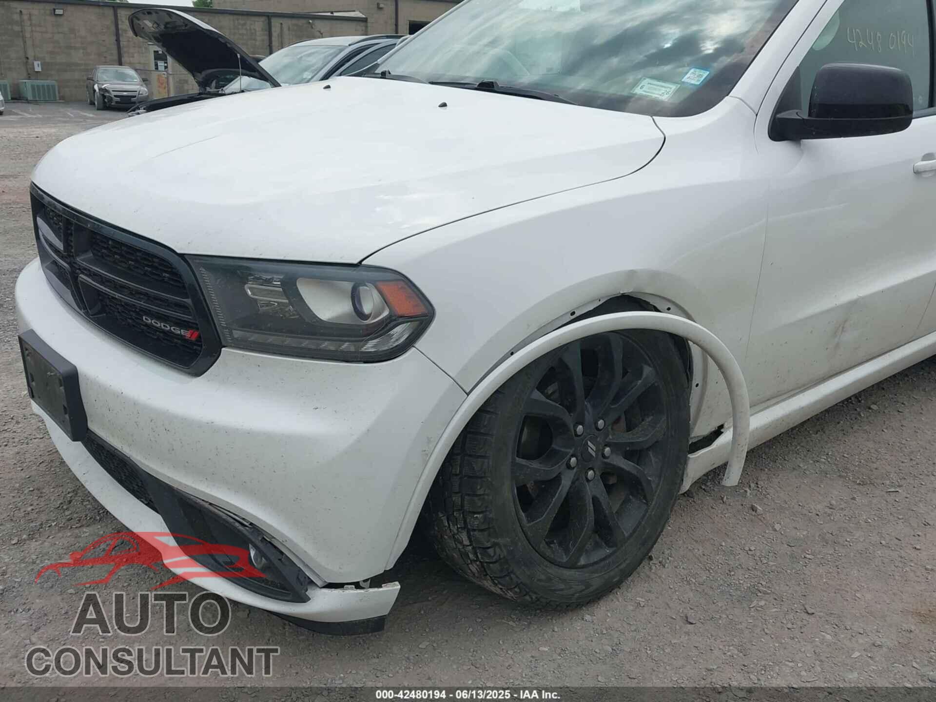 DODGE DURANGO 2019 - 1C4RDJAG0KC848670