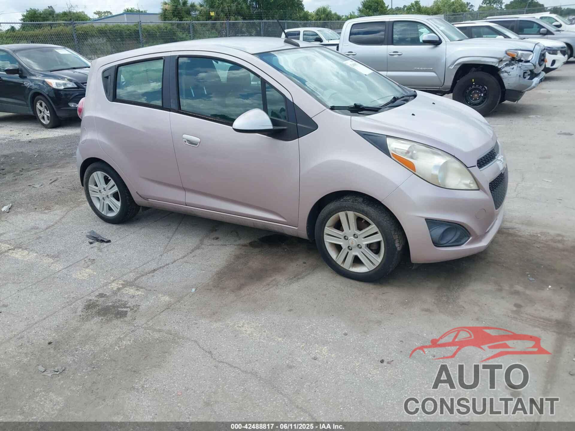CHEVROLET SPARK 2013 - KL8CD6S99DC502986