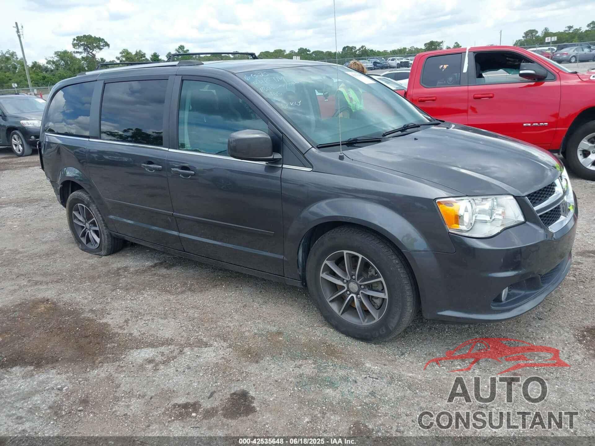 DODGE GRAND CARAVAN 2017 - 2C4RDGCG9HR862485