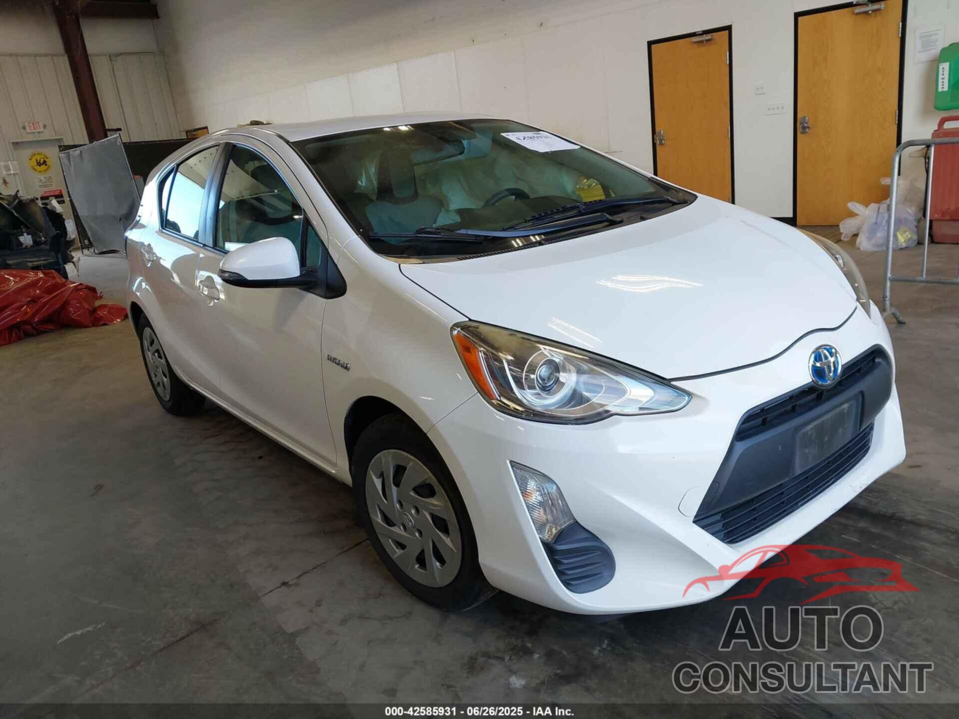 TOYOTA PRIUS C 2016 - JTDKDTB33G1120109