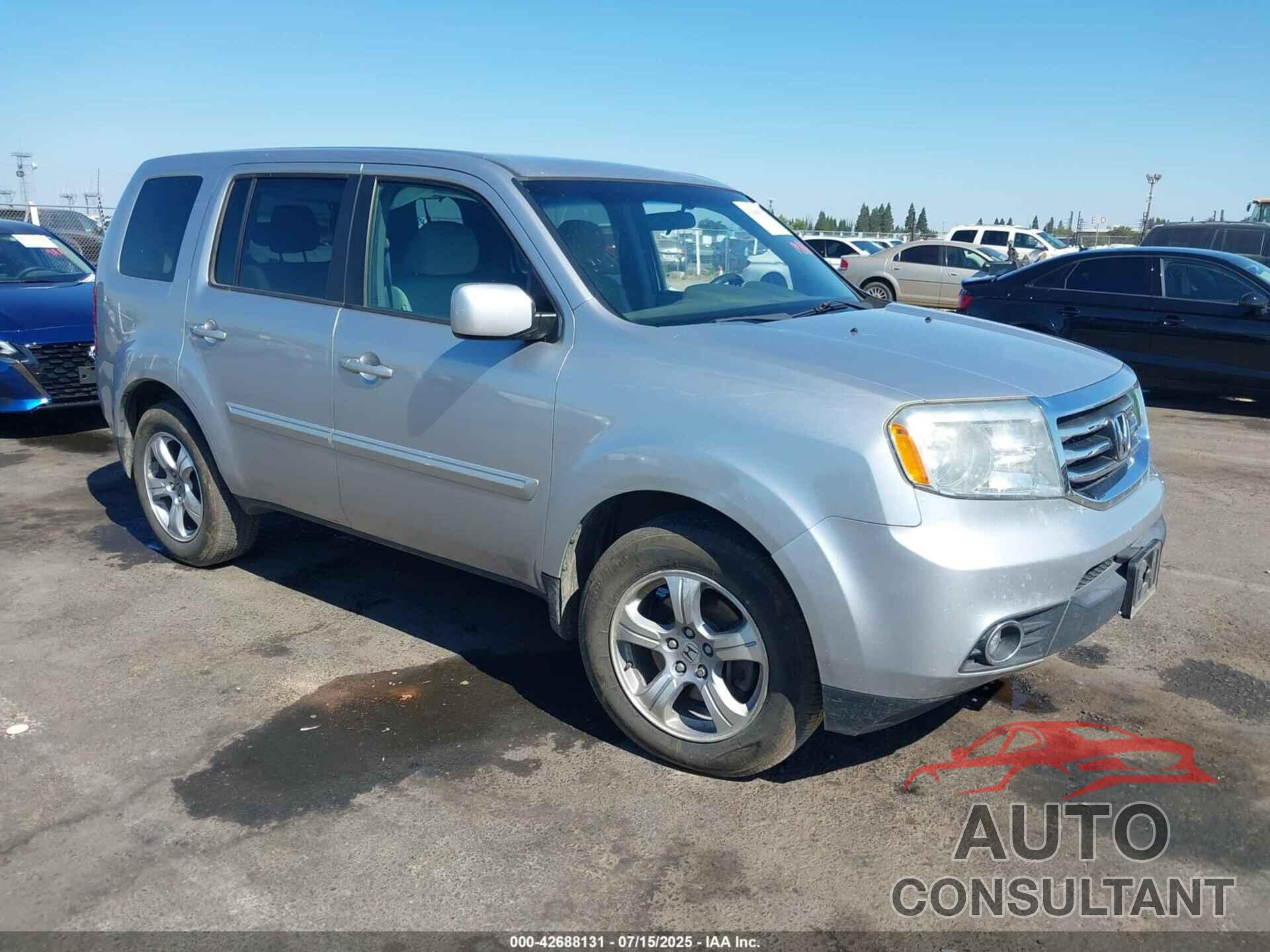 HONDA PILOT 2014 - 5FNYF4H44EB029526
