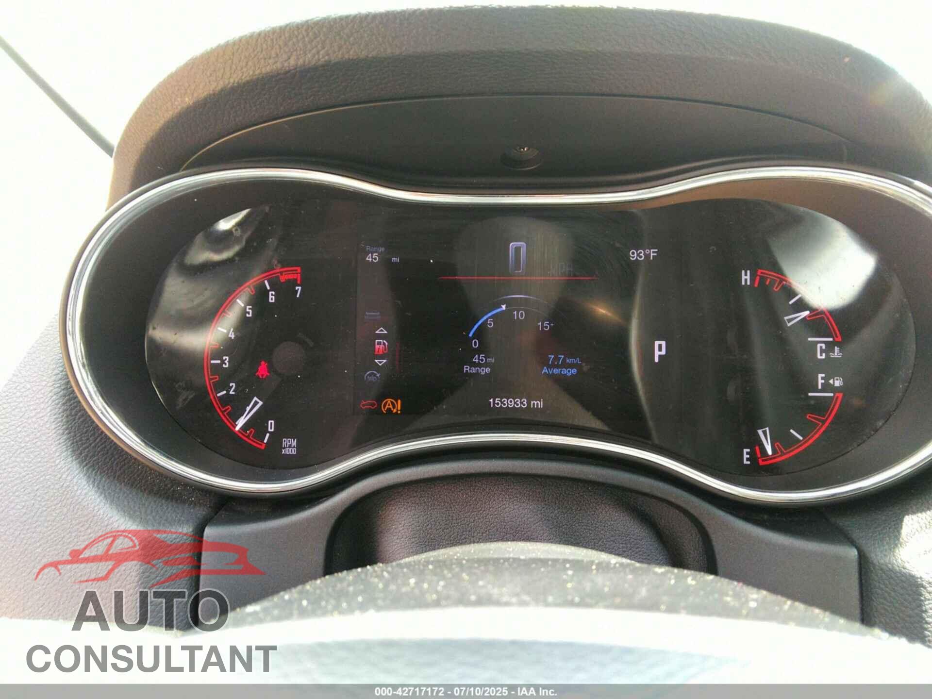 DODGE DURANGO 2017 - 1C4RDHDG3HC724244