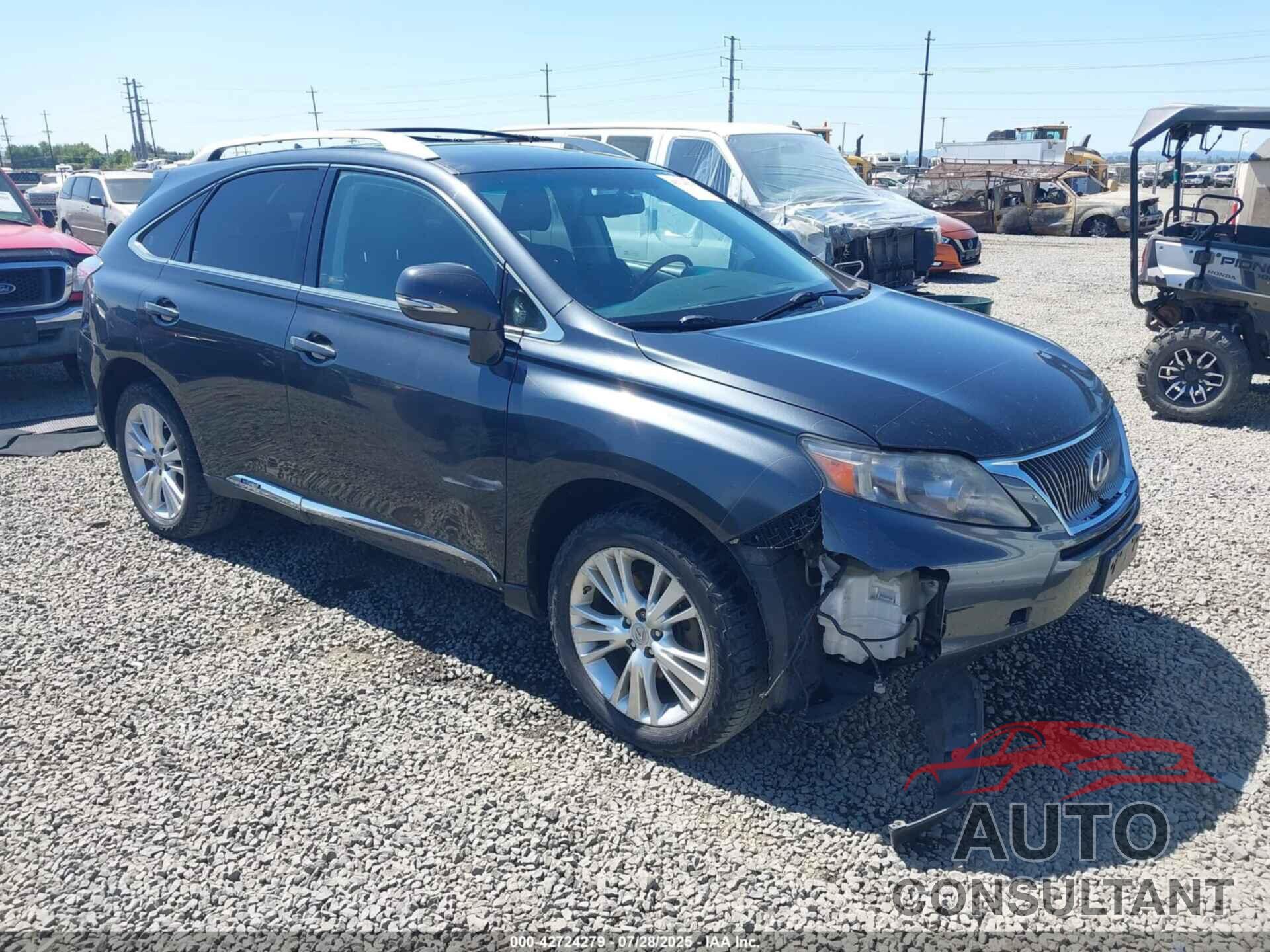LEXUS RX 450H 2010 - JTJBC1BA1A2005559