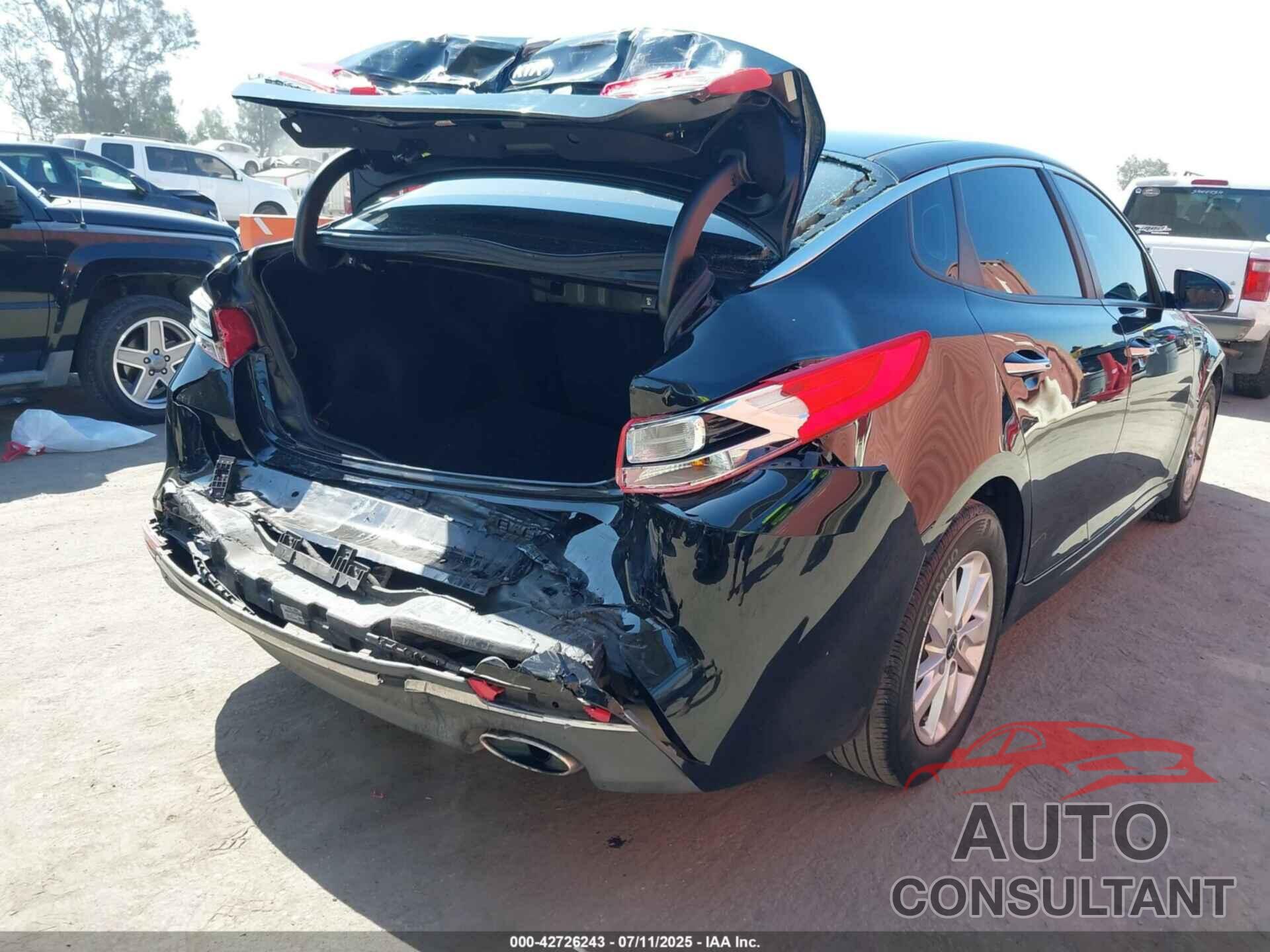 KIA OPTIMA 2016 - 5XXGT4L35GG066555
