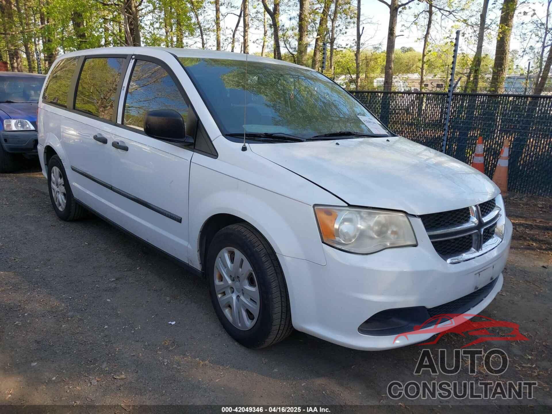 DODGE GRAND CARAVAN 2014 - 2C4RDGBG1ER162733