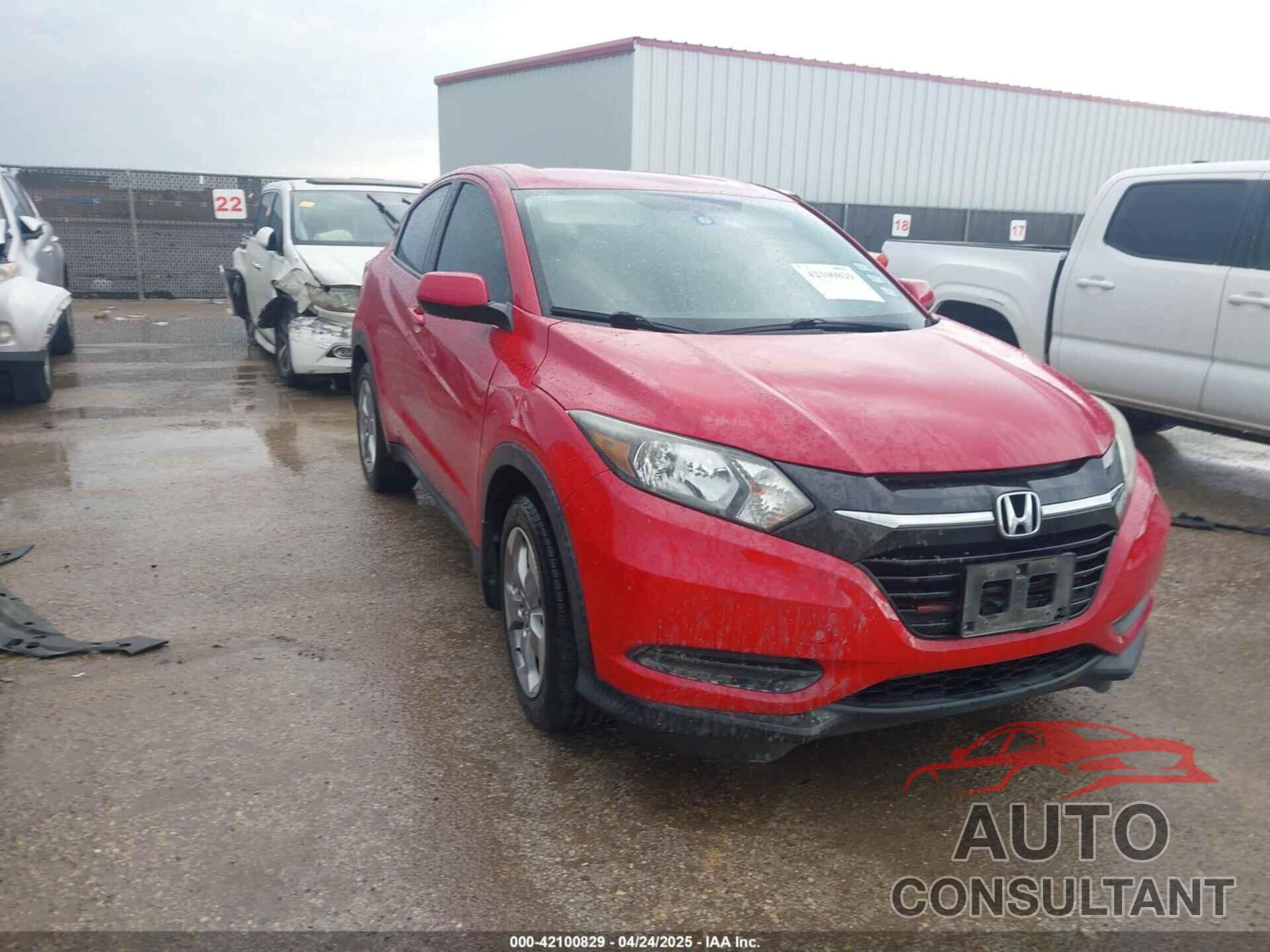 HONDA HR-V 2016 - 3CZRU5H30GM752919