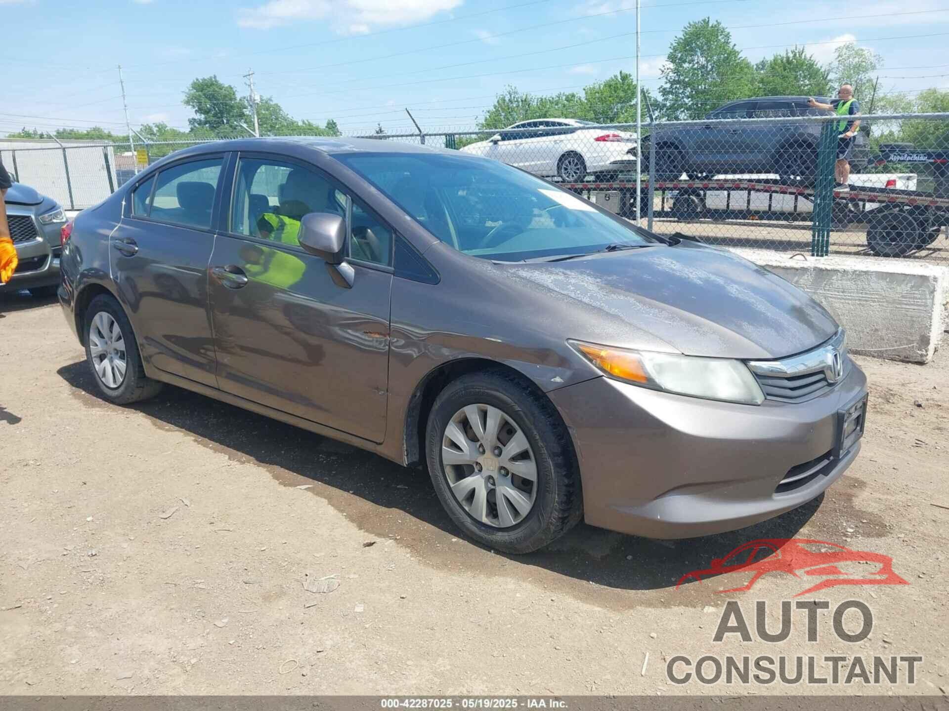 HONDA CIVIC 2012 - 2HGFB2F57CH539915