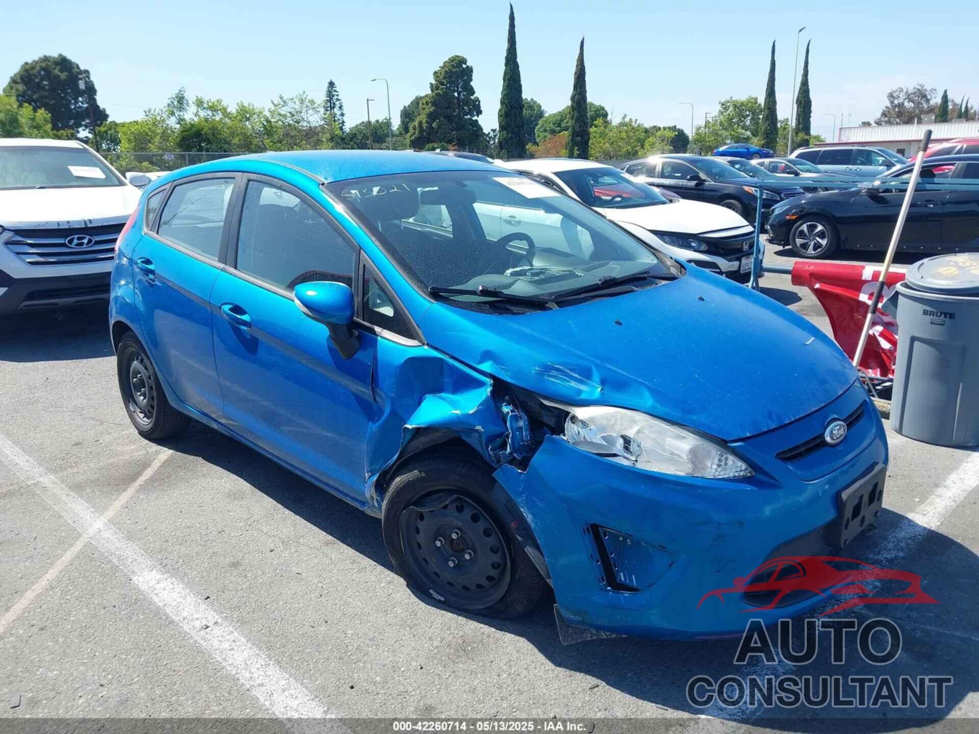 FORD FIESTA 2013 - 3FADP4EJ3DM193520
