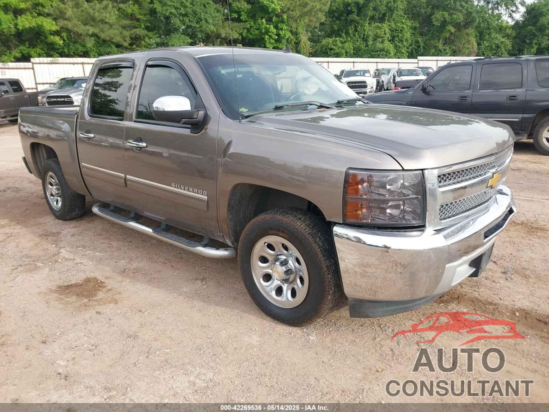 CHEVROLET SILVERADO 1500 2013 - 3GCPCREA1DG329917