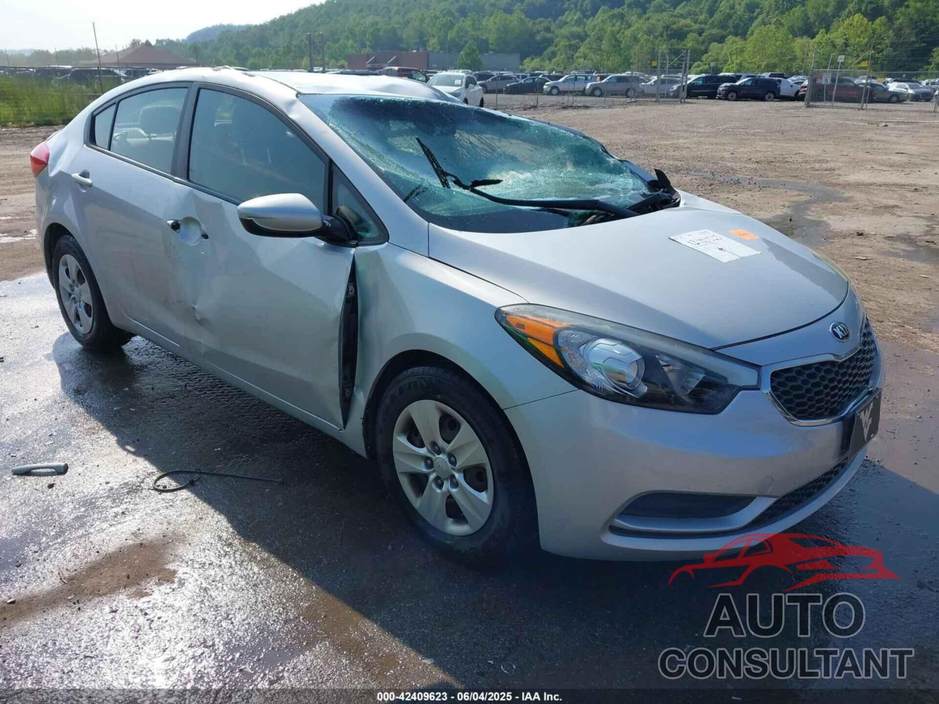 KIA FORTE 2016 - KNAFK4A60G5541963