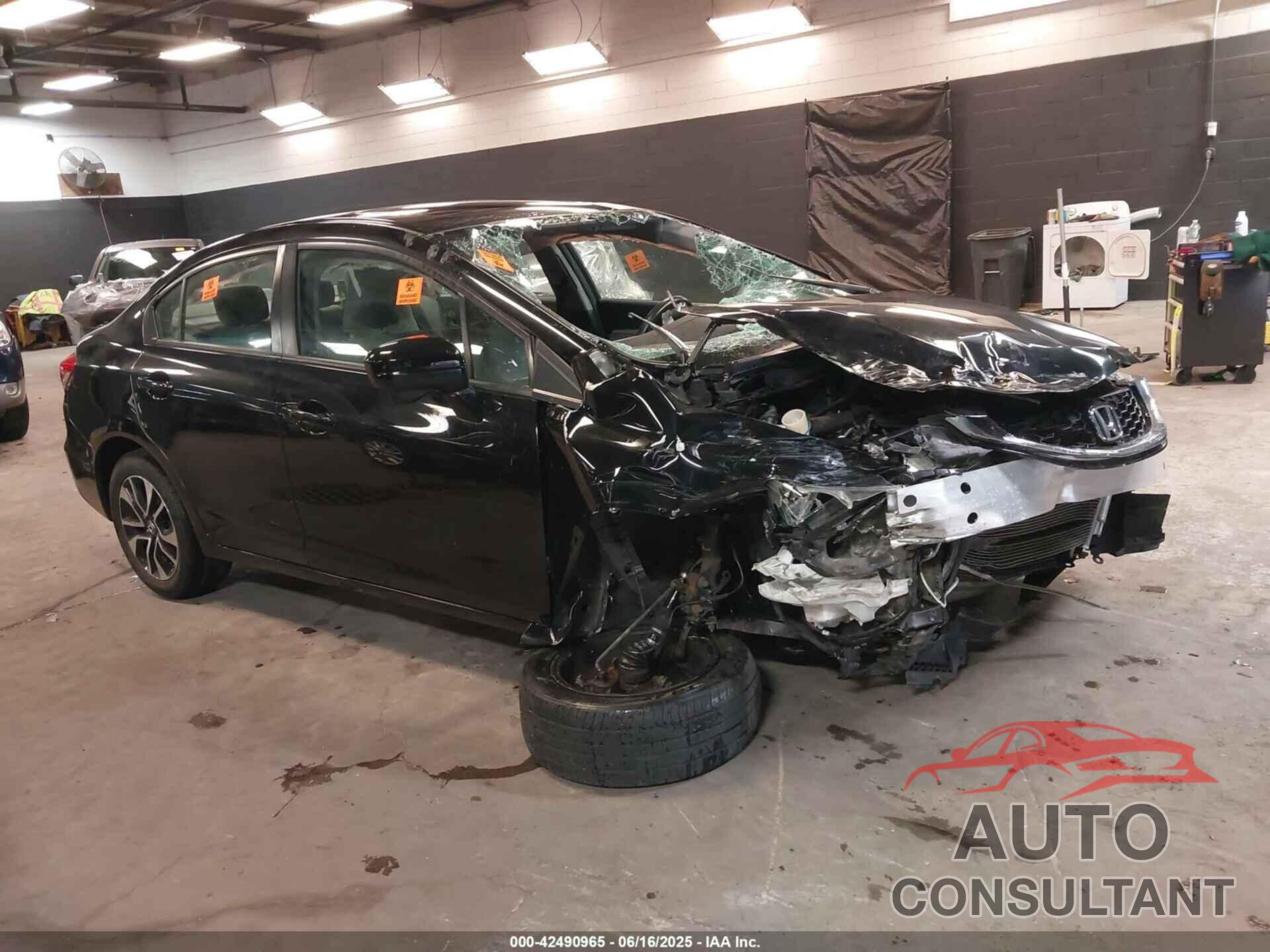 HONDA CIVIC 2015 - 19XFB2F8XFE234918