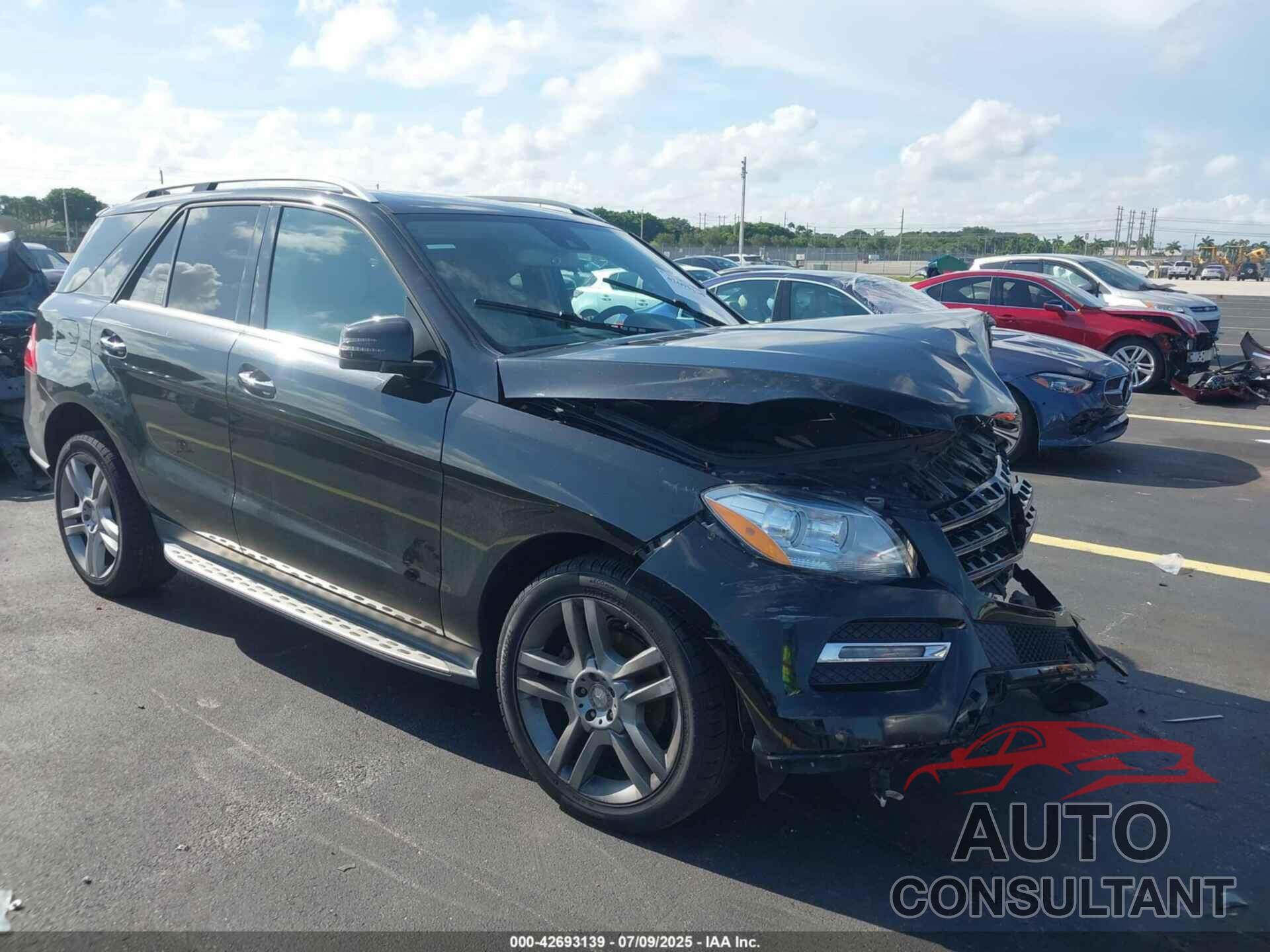 MERCEDES-BENZ ML 2014 - 4JGDA5JB8EA337539