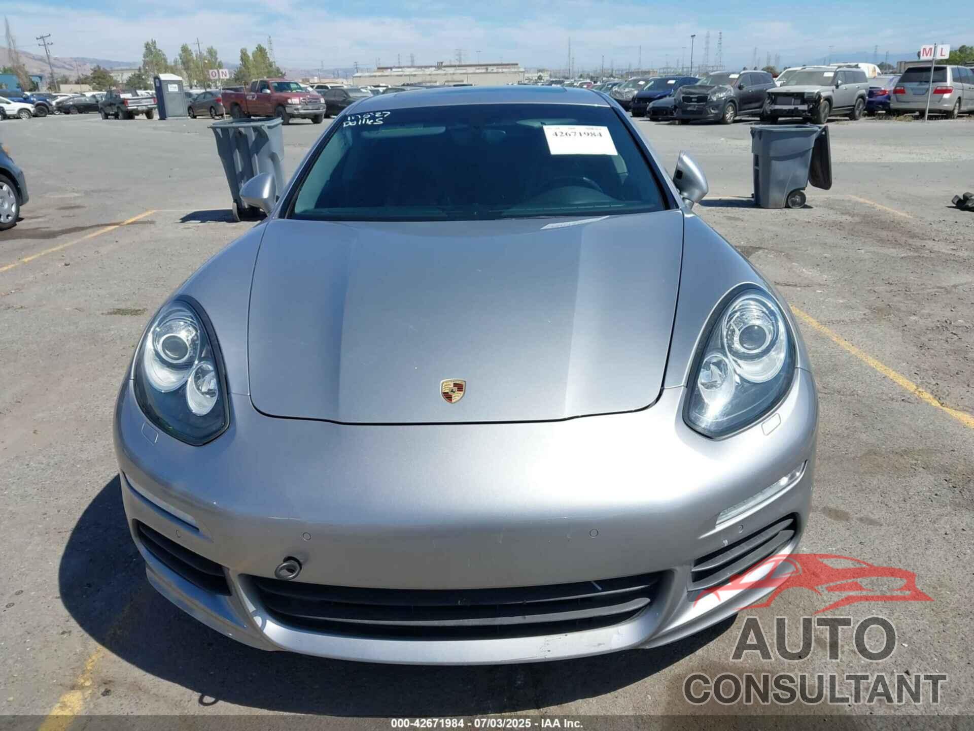 PORSCHE PANAMERA 2016 - WP0AA2A7XGL005997