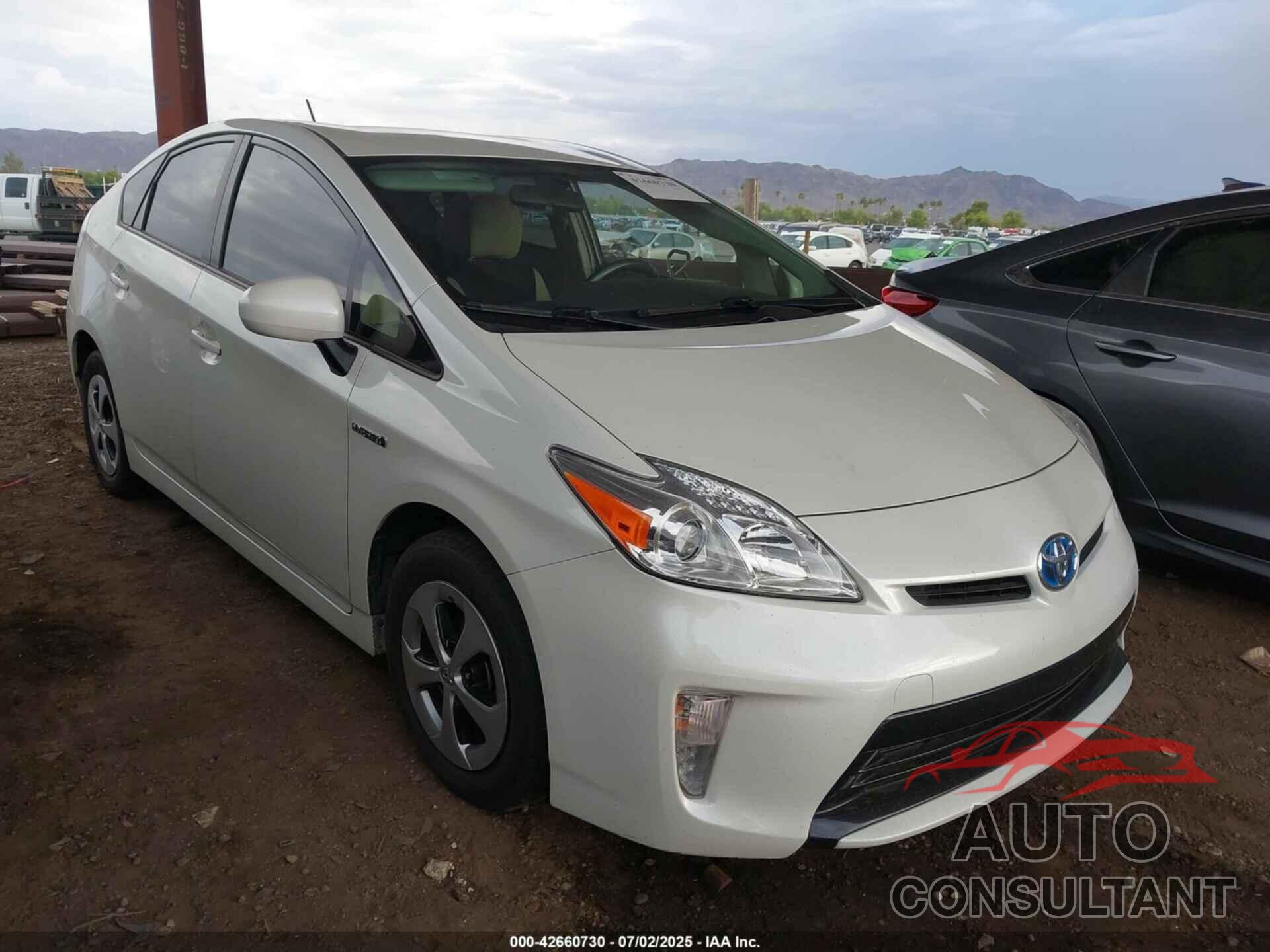 TOYOTA PRIUS 2014 - JTDKN3DU8E1739238