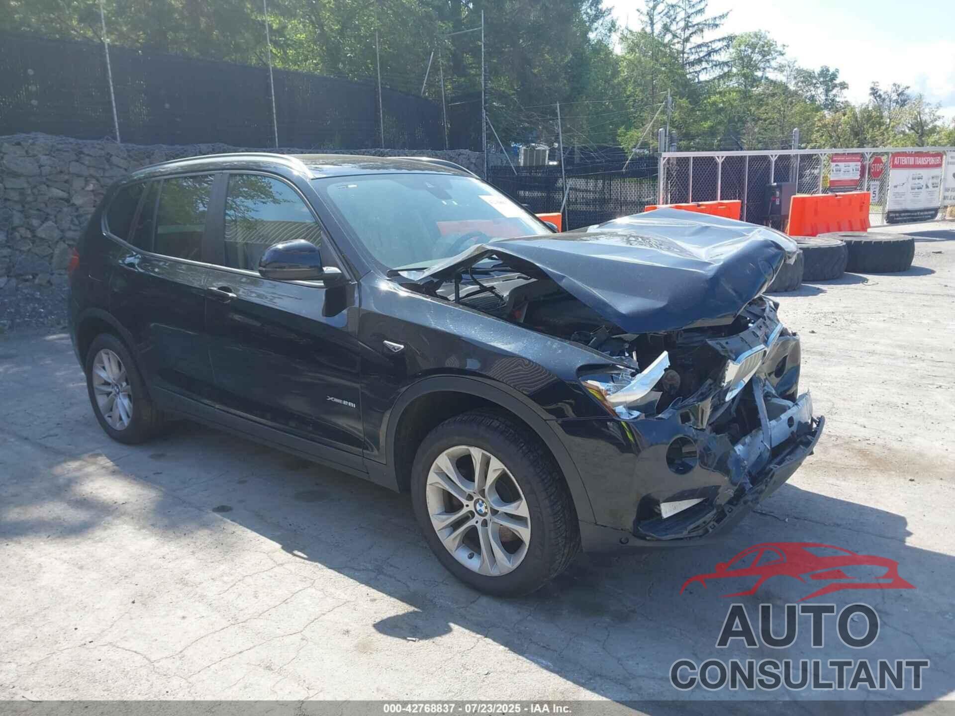 BMW X3 2015 - 5UXWX9C51F0D55819