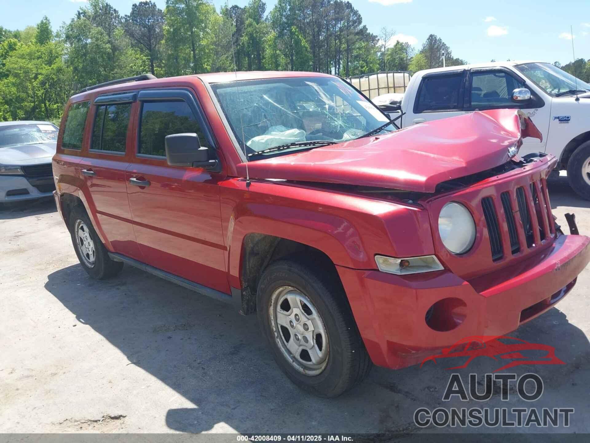 JEEP PATRIOT 2009 - 1J4FT28A69D187688