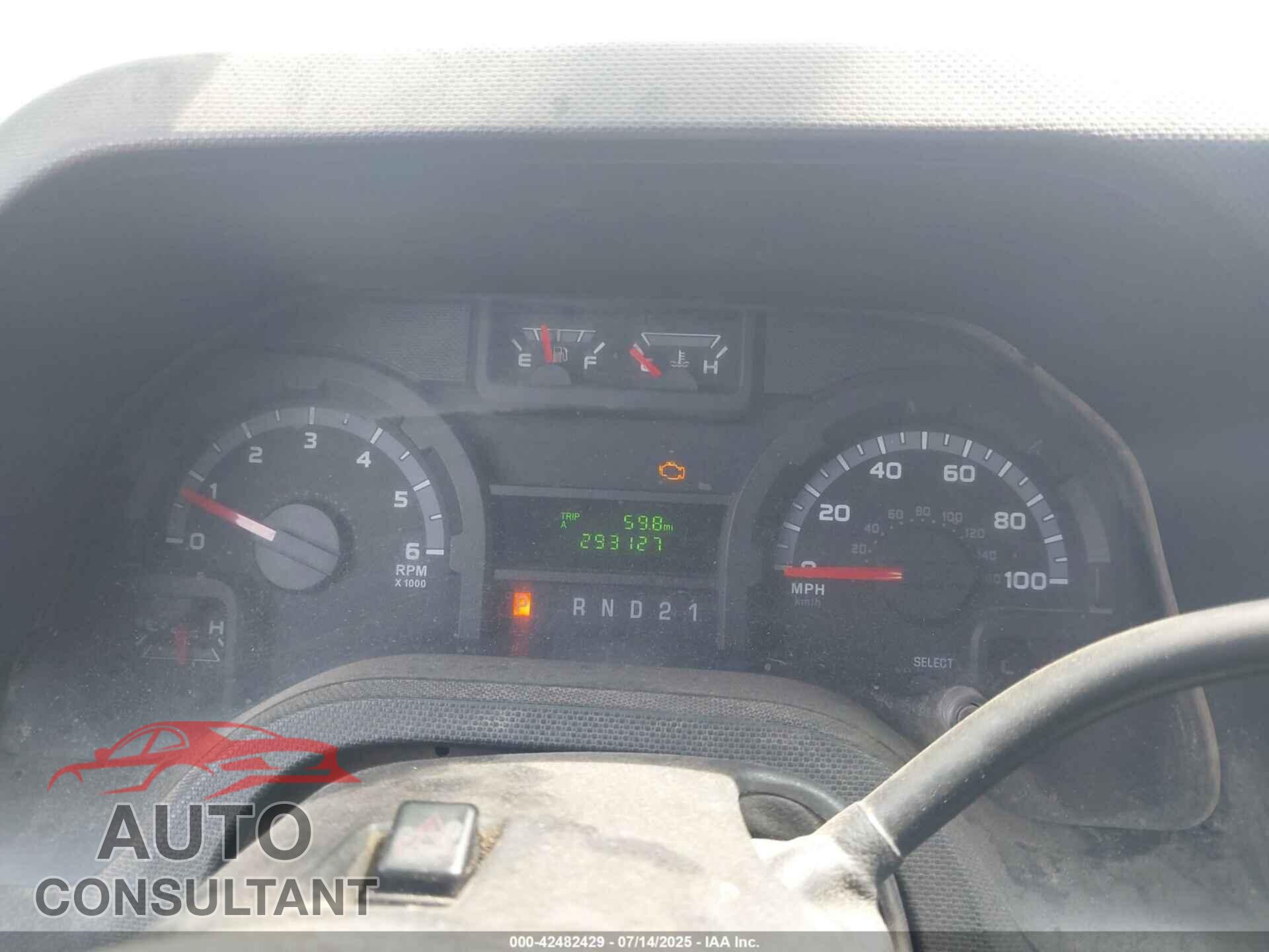 FORD E-150 2010 - 1FTNE1EW6ADA91182