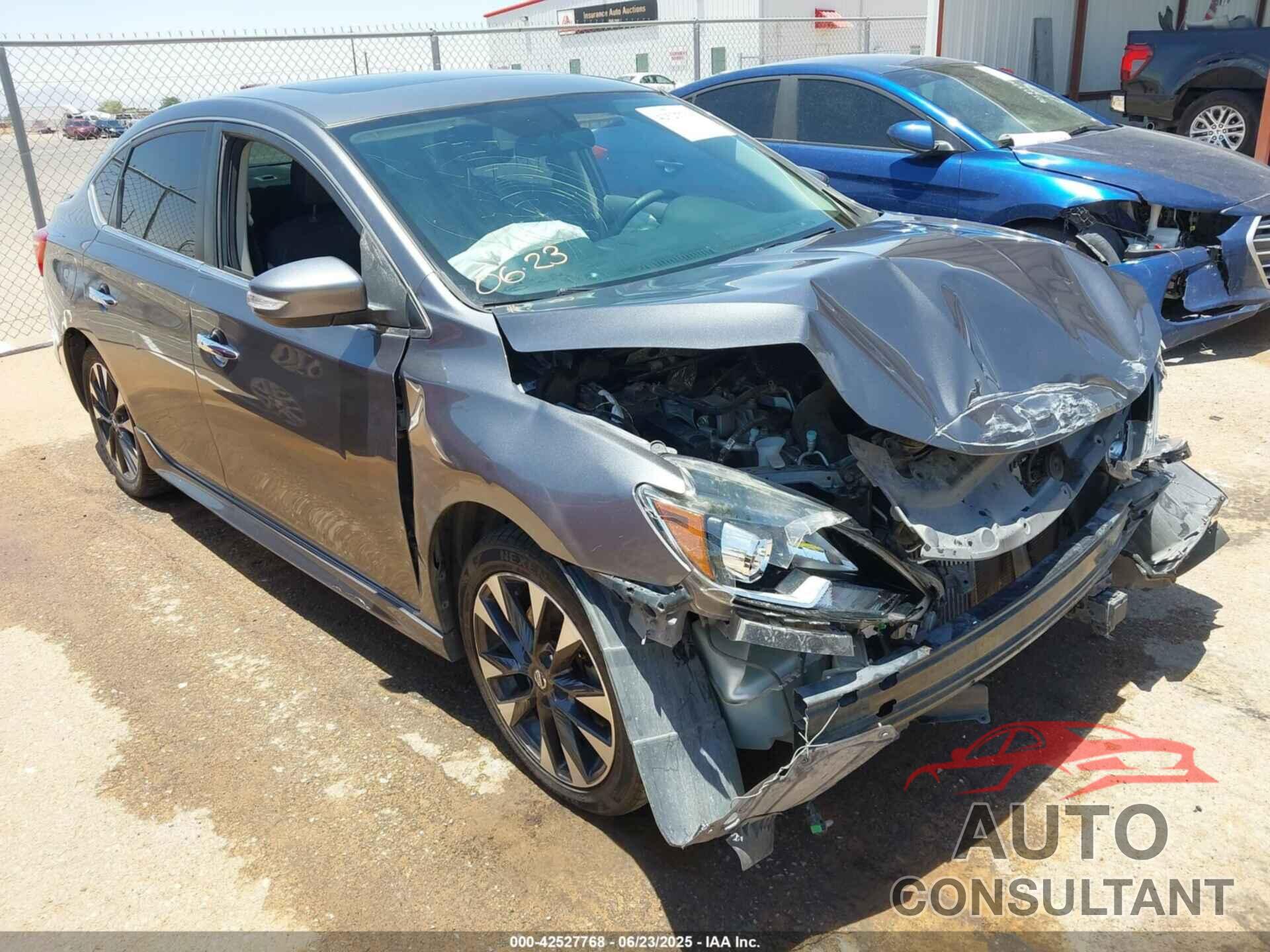 NISSAN SENTRA 2018 - 3N1CB7AP2JY223775