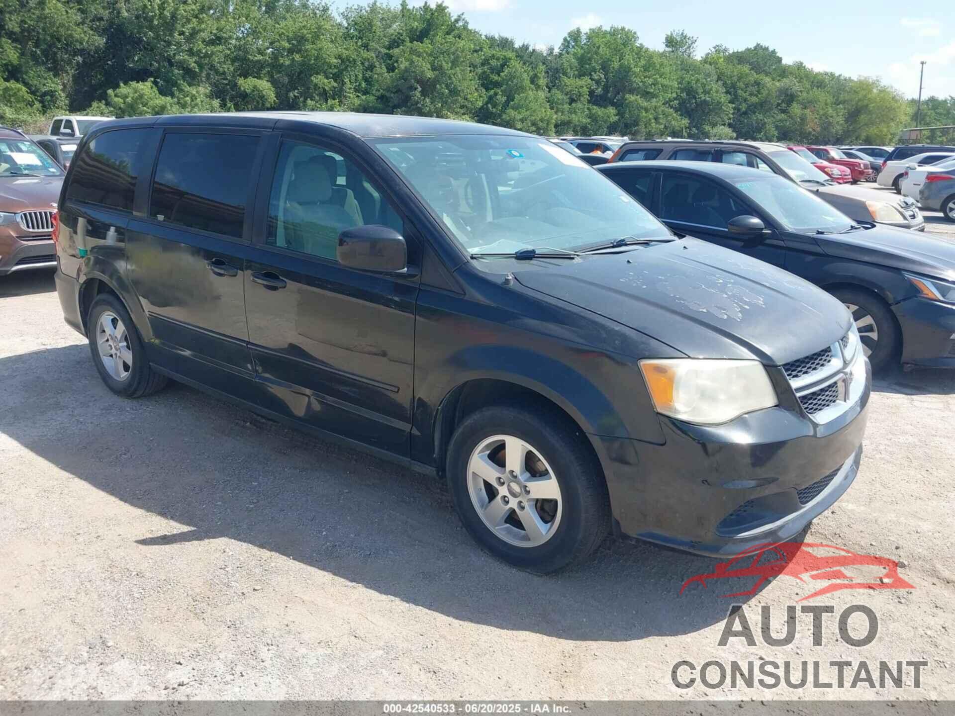 DODGE GRAND CARAVAN 2012 - 2C4RDGCG1CR274671