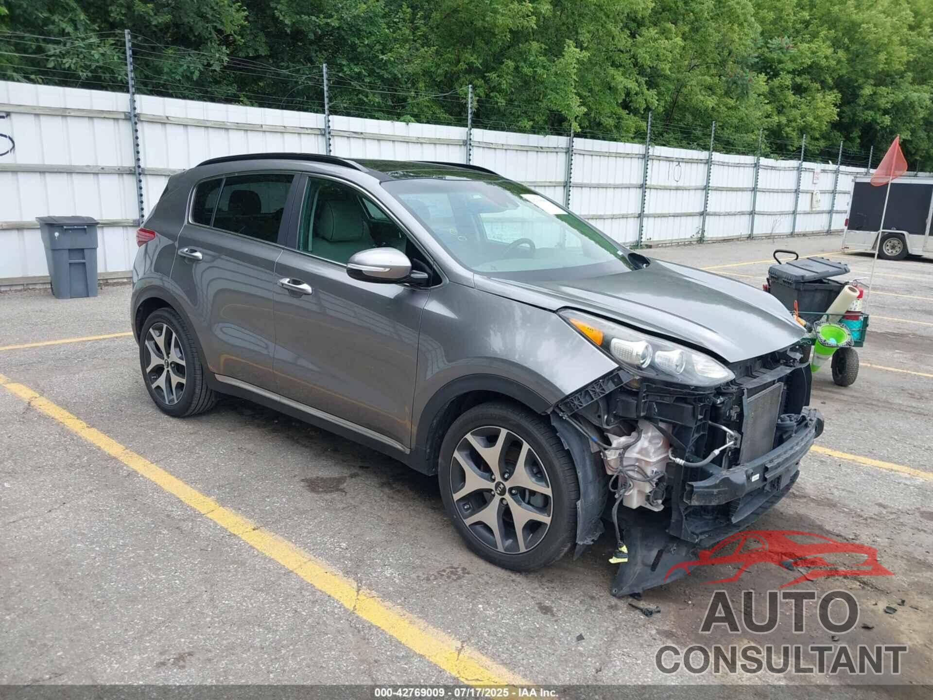 KIA SPORTAGE 2018 - KNDPR3A62J7460701