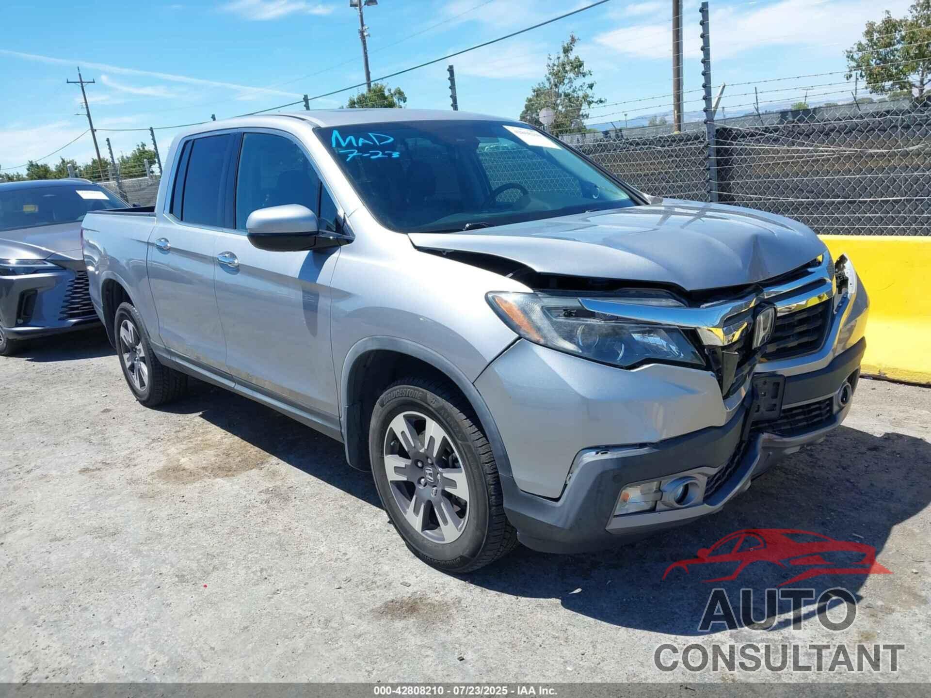 HONDA RIDGELINE 2018 - 5FPYK3F70JB012520