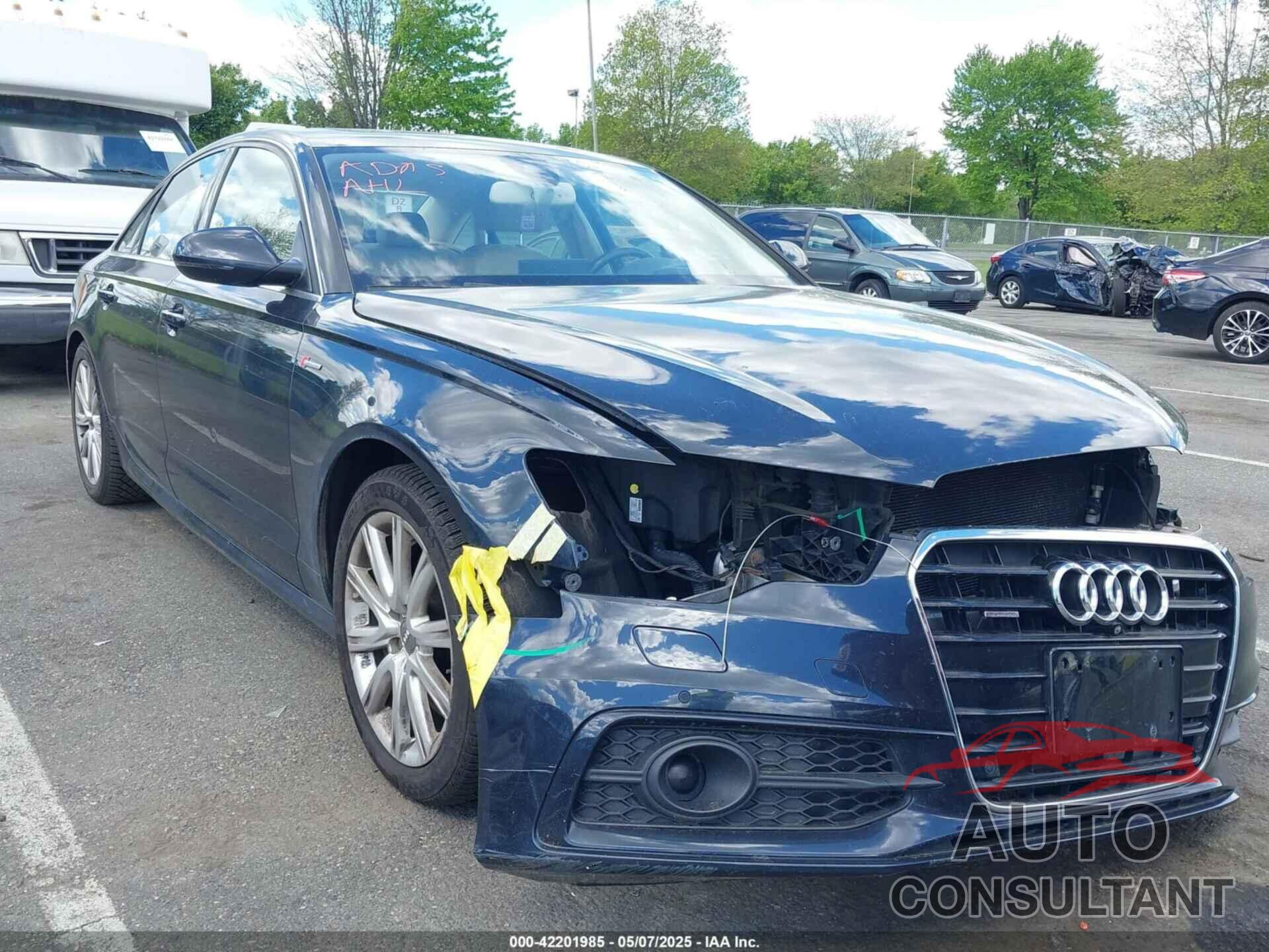 AUDI A6 2013 - WAUJGAFC6DN005023