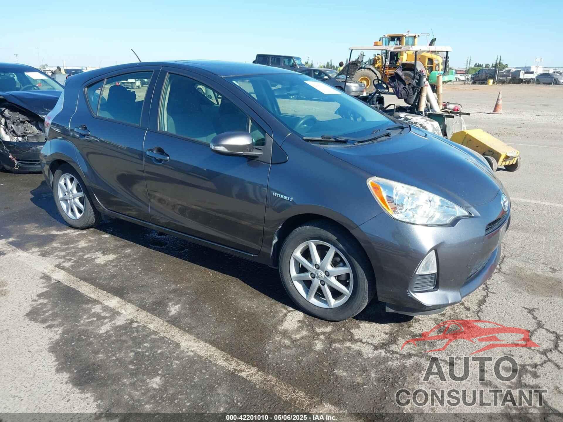 TOYOTA PRIUS C 2014 - JTDKDTB39E1078879