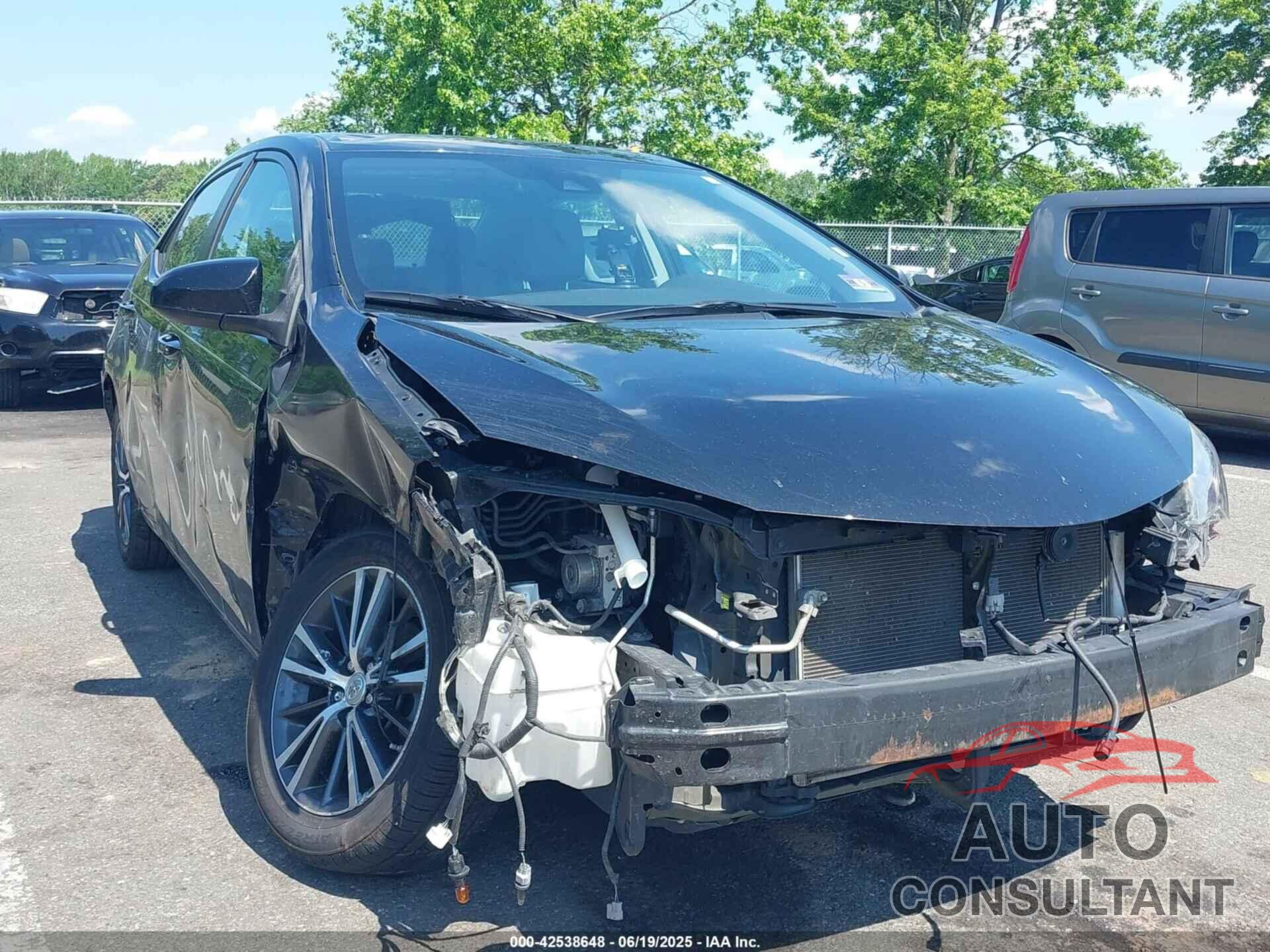 TOYOTA COROLLA 2017 - 2T1BURHE3HC819569