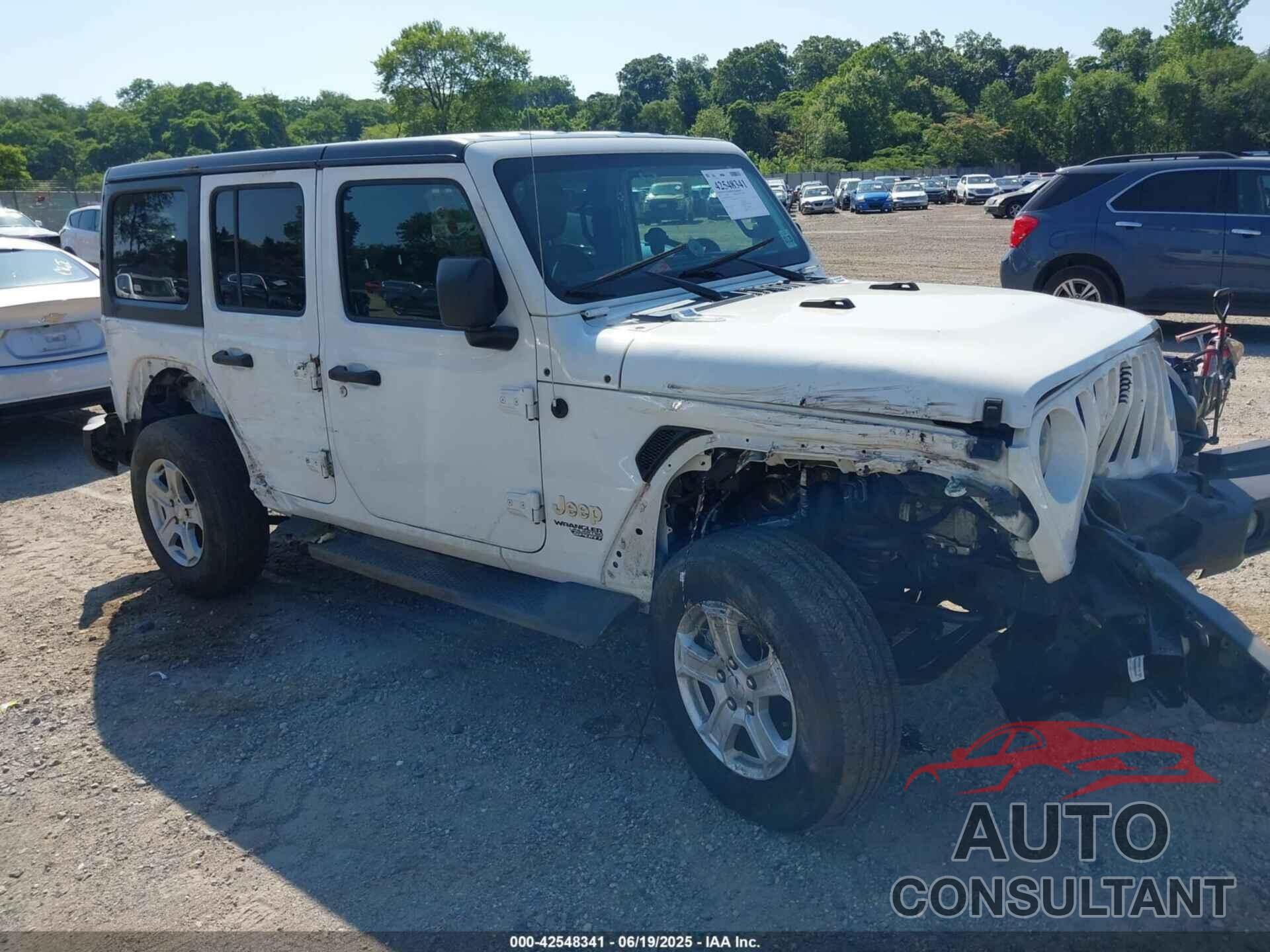JEEP WRANGLER UNLIMITED 2021 - 1C4HJXDG2MW540369