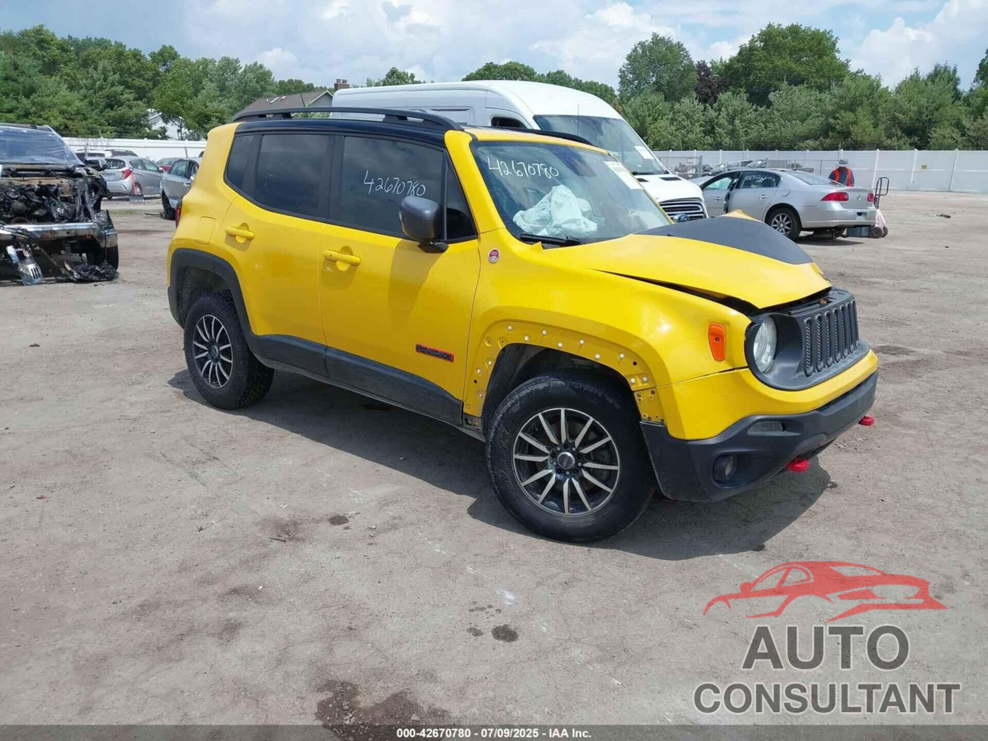 JEEP RENEGADE 2016 - ZACCJBCT4GPC85494
