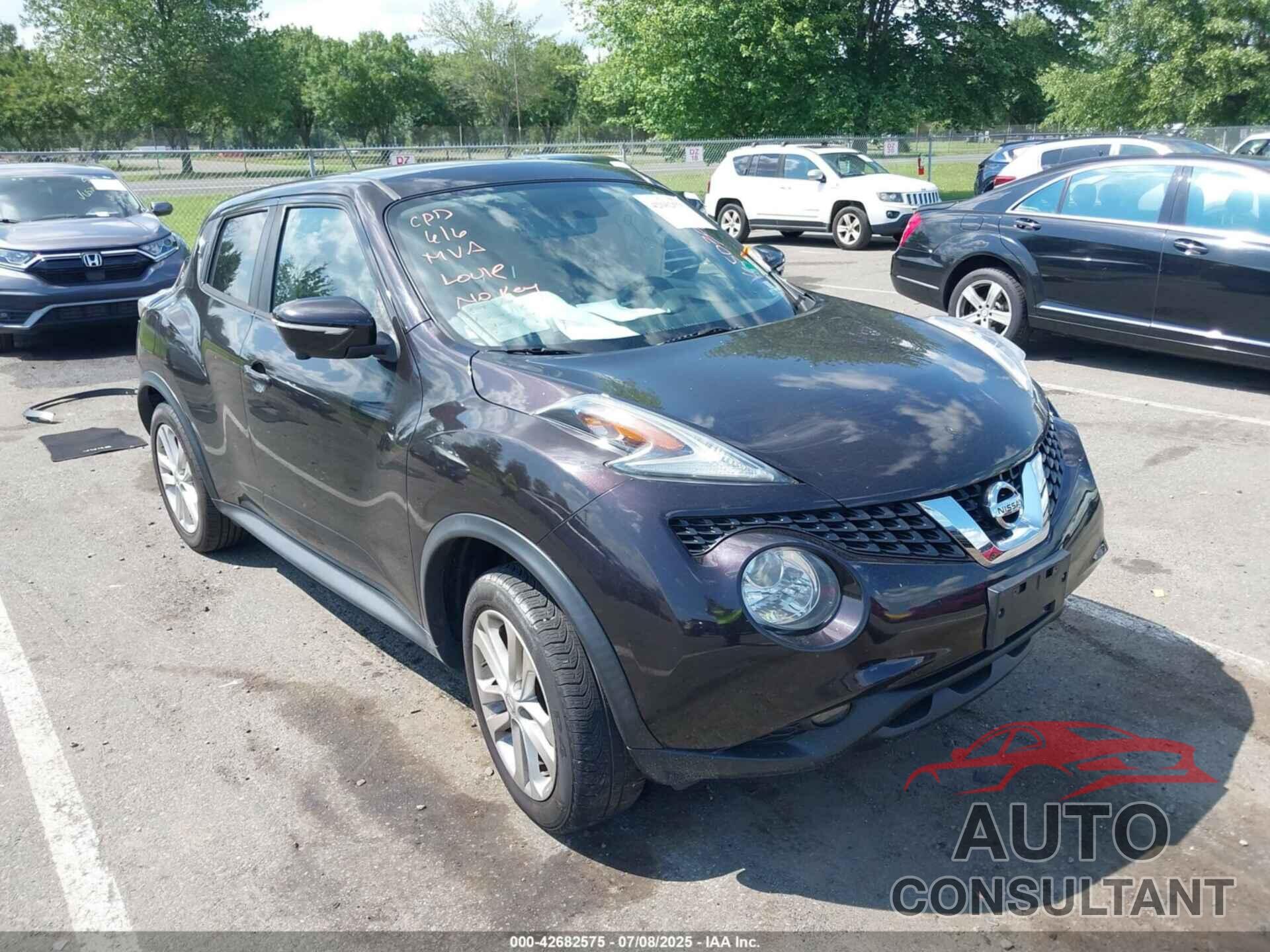 NISSAN JUKE 2016 - JN8AF5MV8GT650391