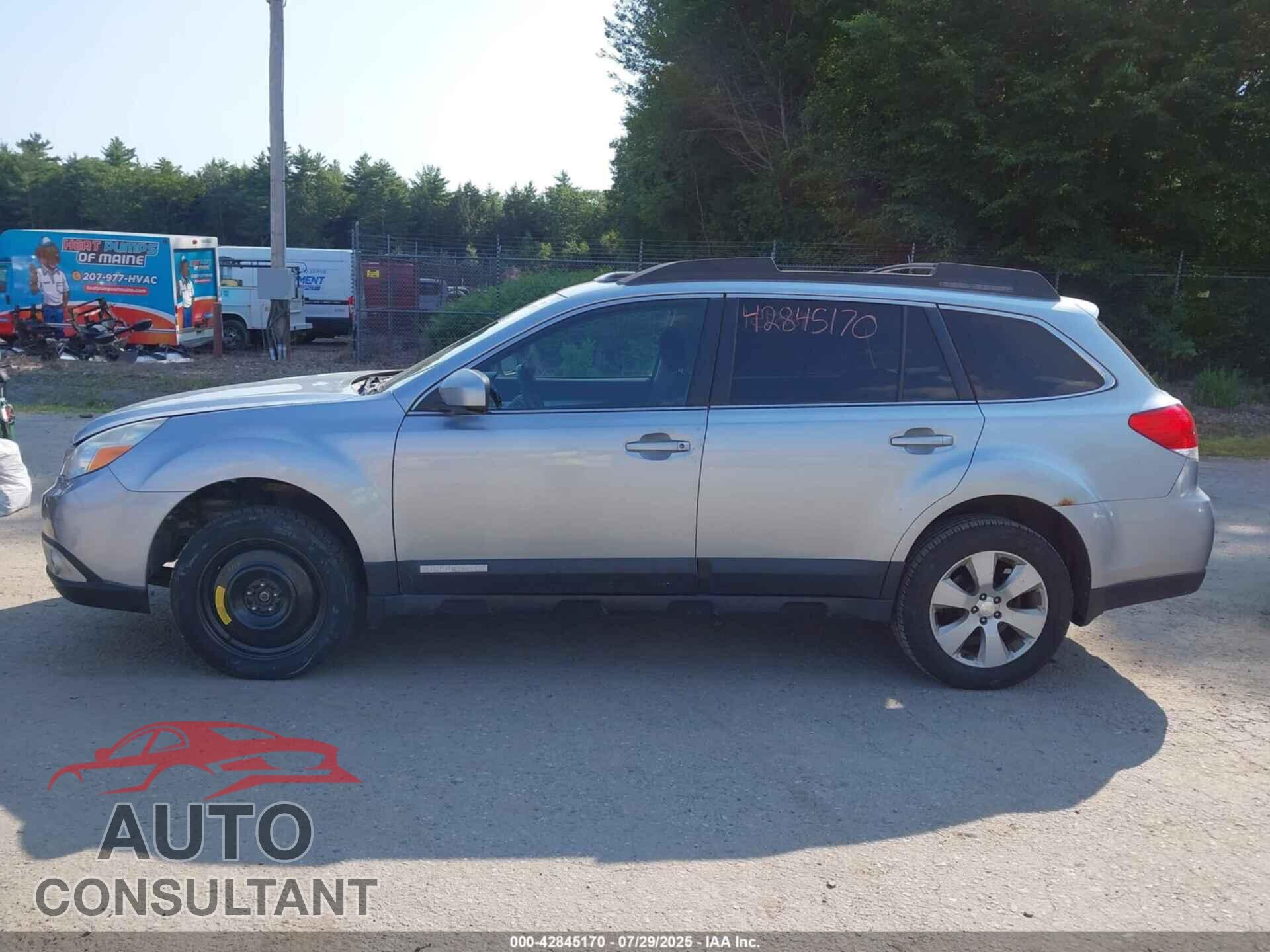 SUBARU OUTBACK 2012 - 4S4BRBGC6C3265062