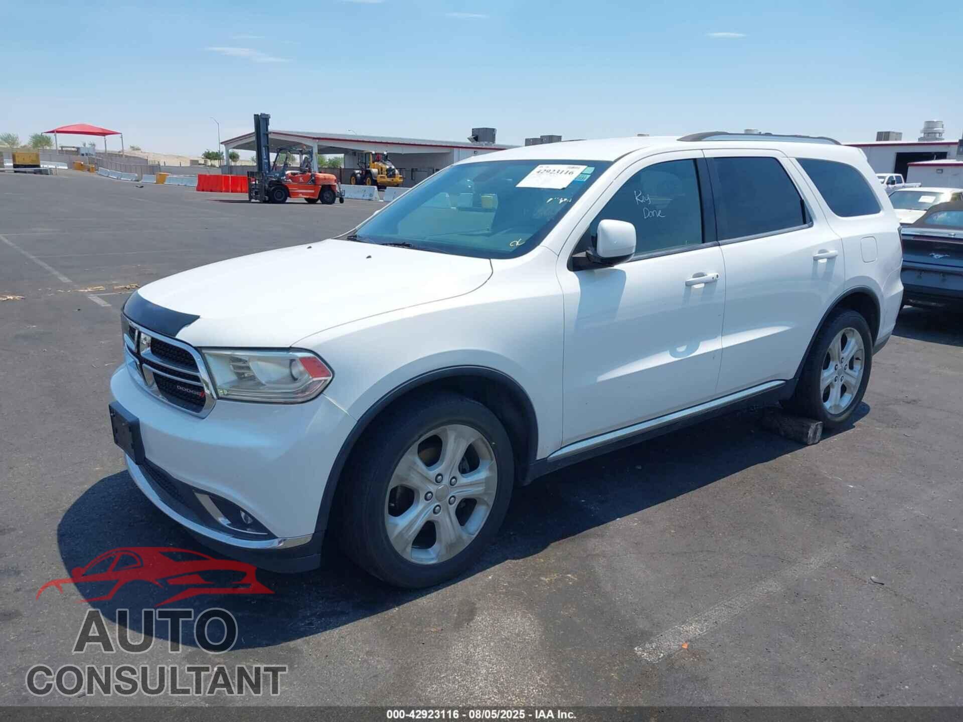 DODGE DURANGO 2015 - 1C4RDJAG7FC689894
