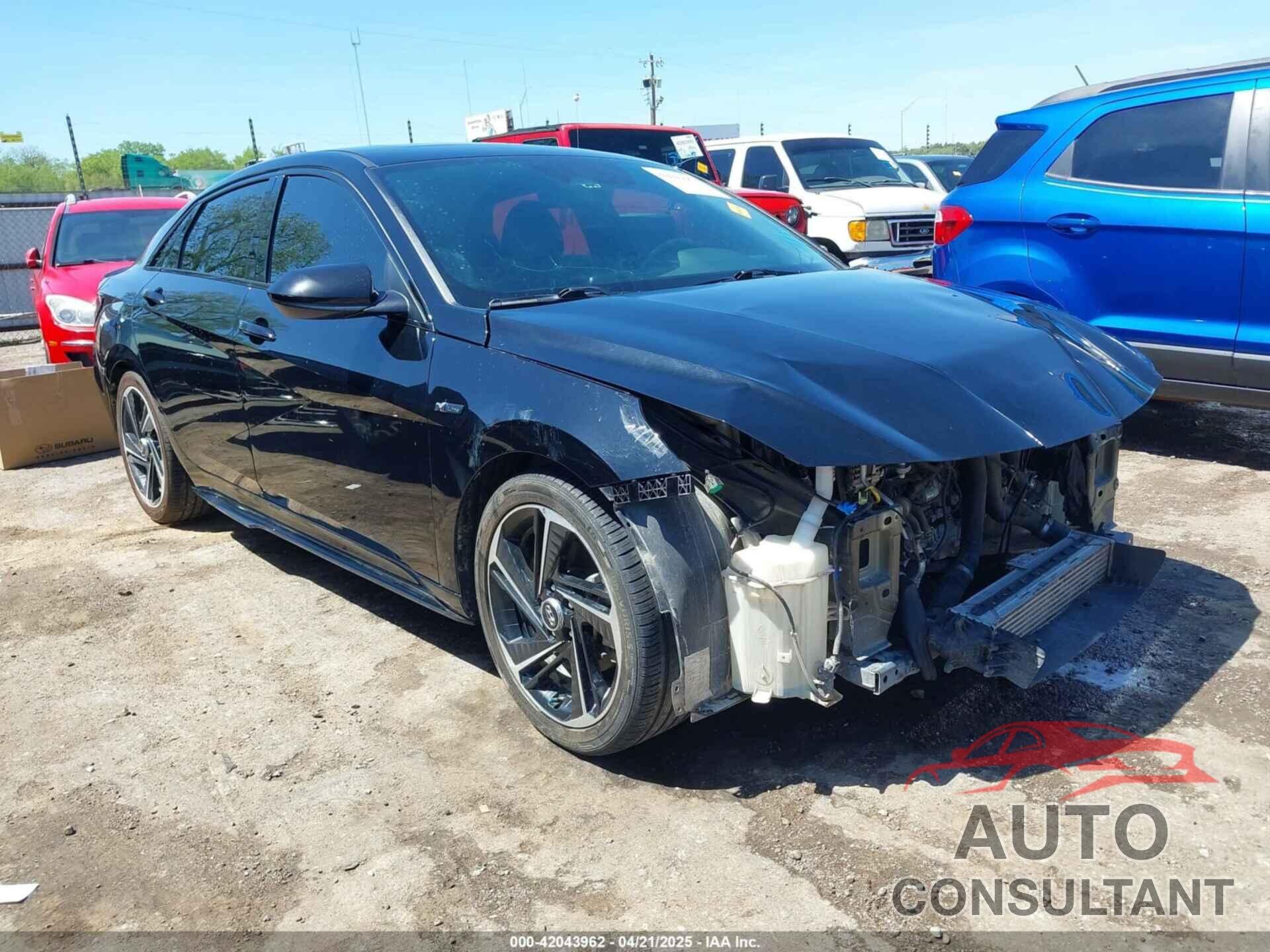 HYUNDAI ELANTRA 2021 - KMHLR4AF2MU137691