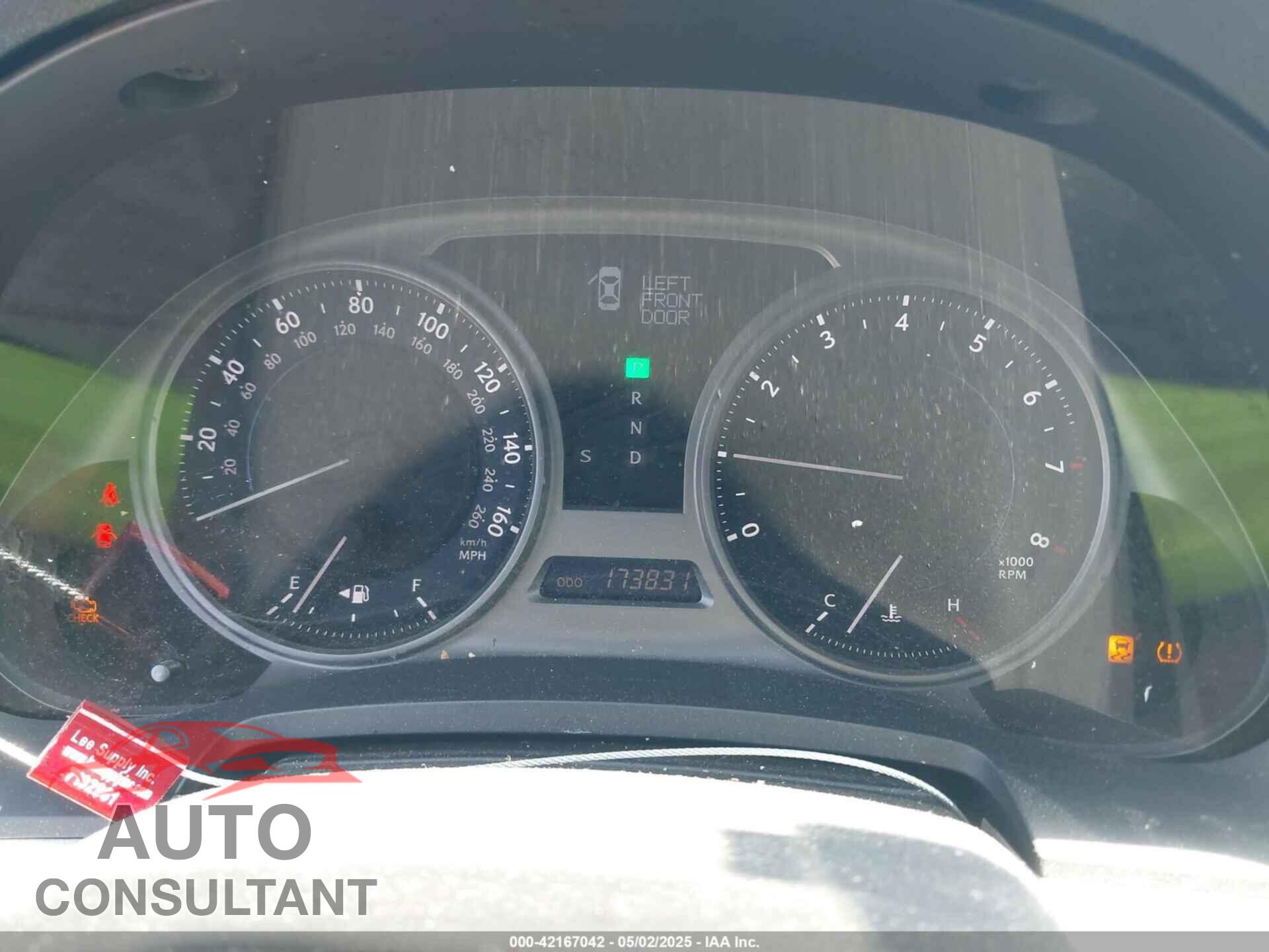 LEXUS IS 250 2010 - JTHBF5C29A5123428