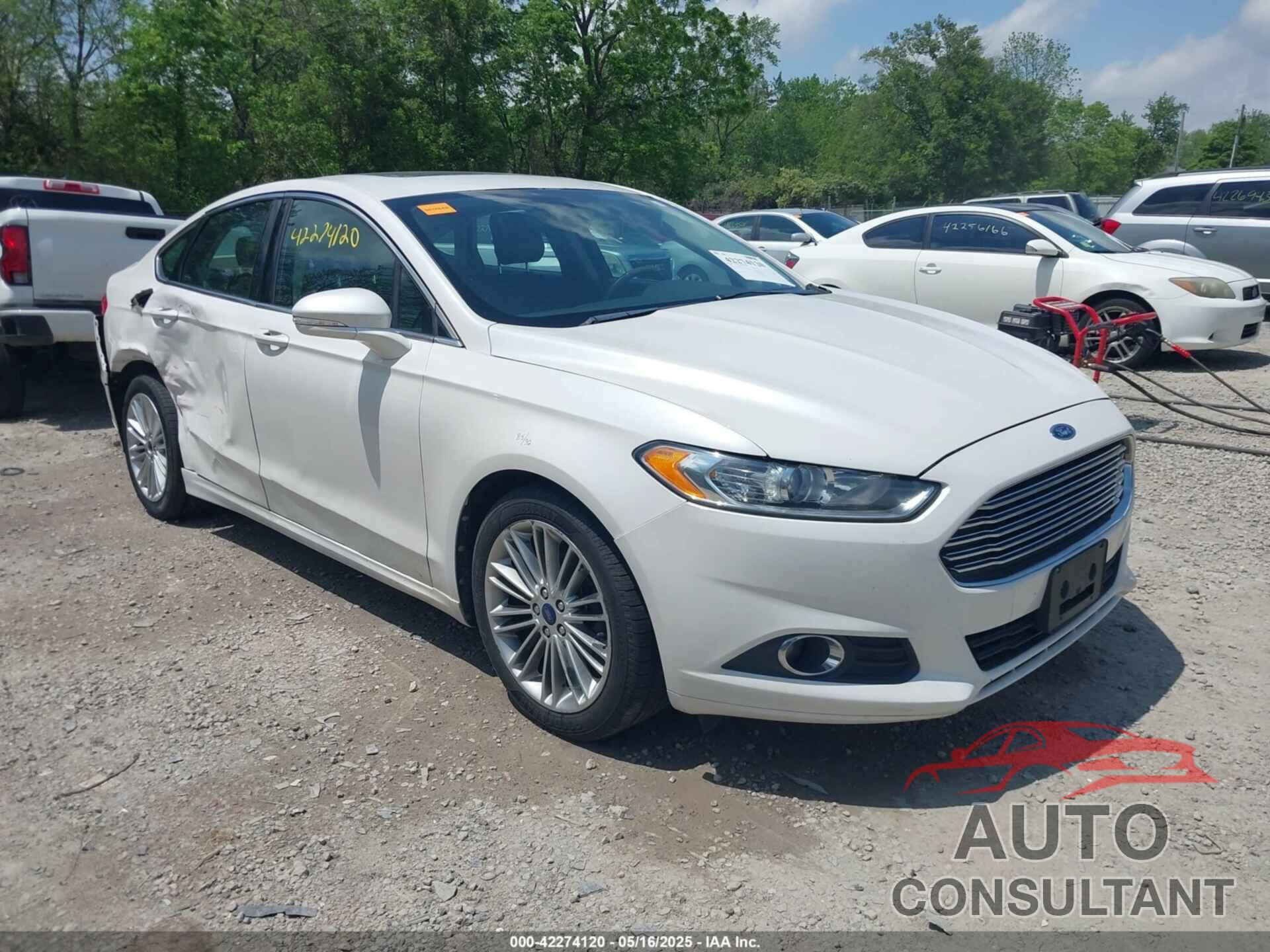 FORD FUSION 2013 - 3FA6P0H96DR272542