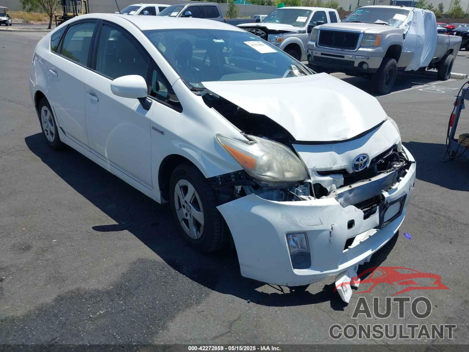 TOYOTA PRIUS 2011 - JTDKN3DU4B1332044
