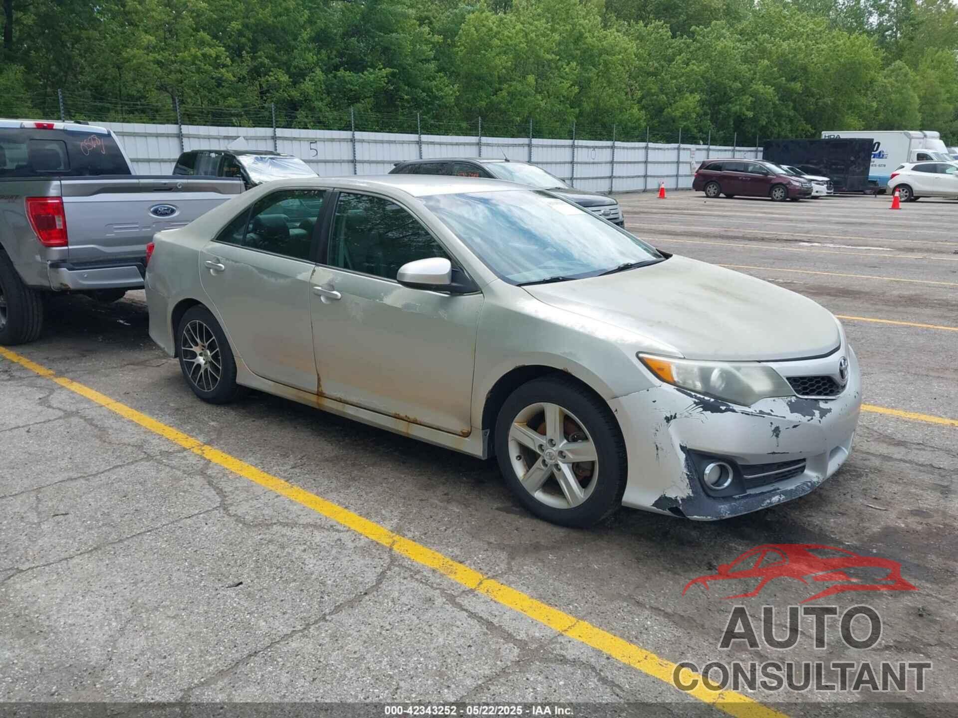 TOYOTA CAMRY 2012 - 4T1BF1FK3CU042273