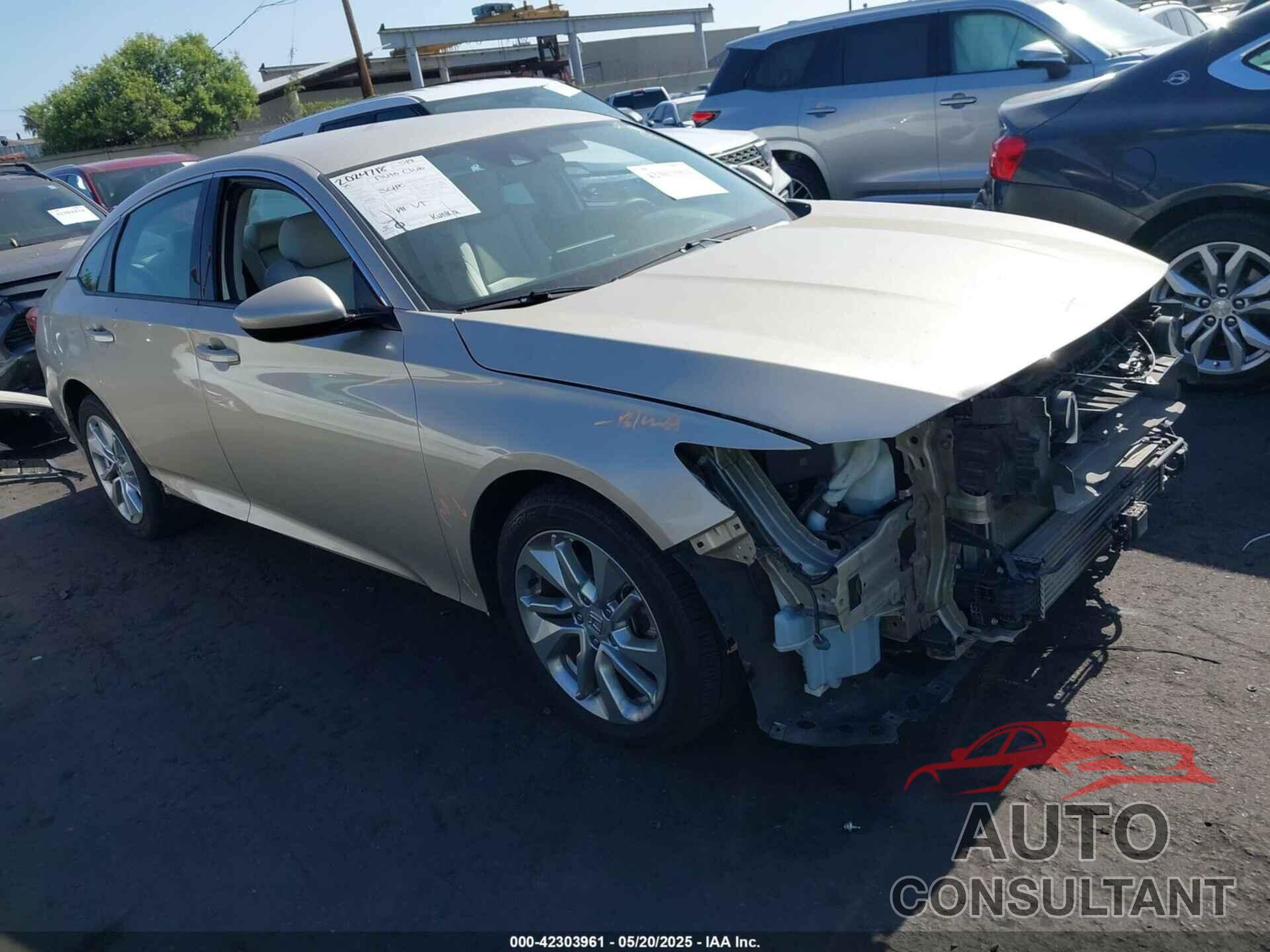 HONDA ACCORD 2018 - 1HGCV1F12JA078734